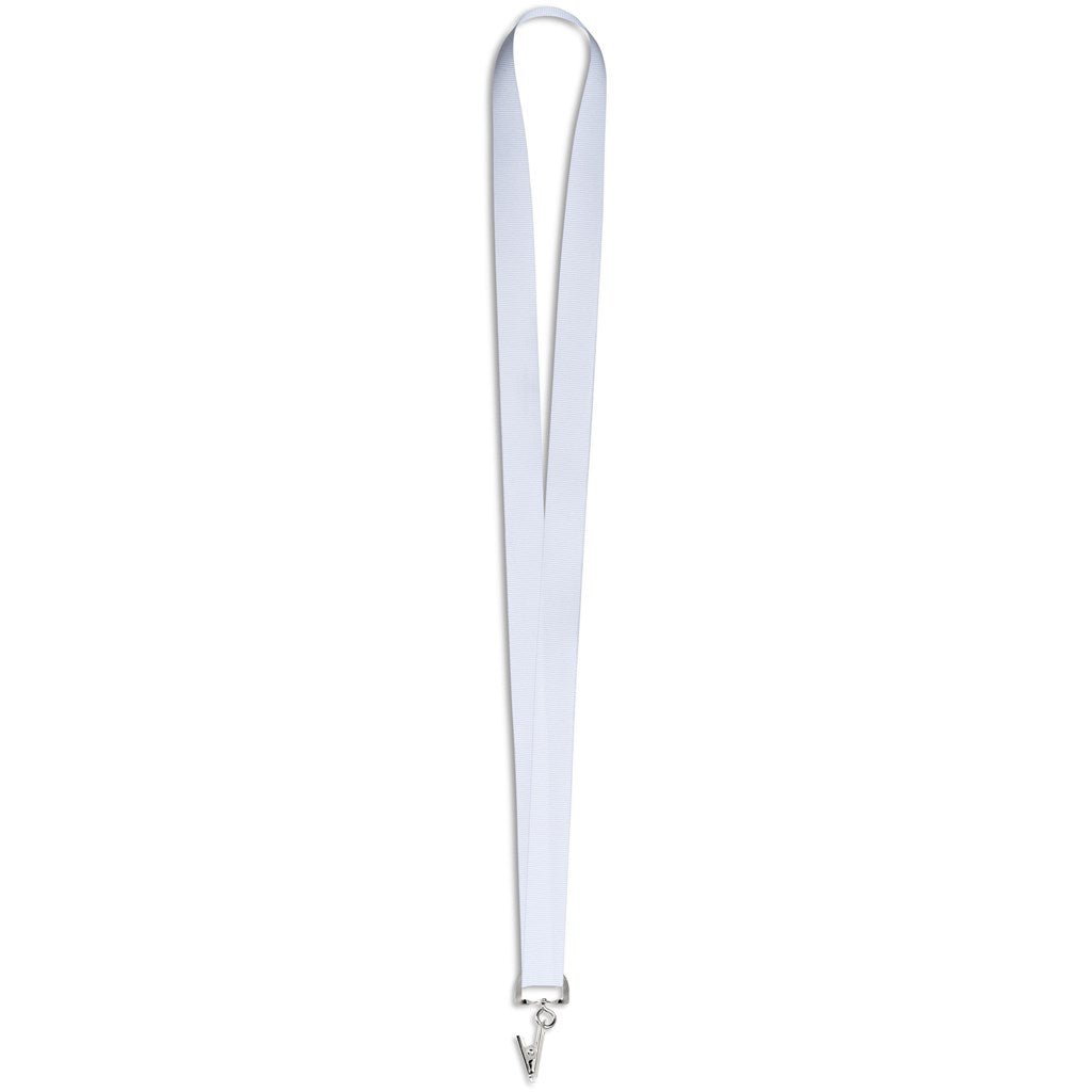 Crocodile Clip Double - Sided Sublimation Petersham Lanyard - Brand your company Logo! Get a quote - Promo Lingo