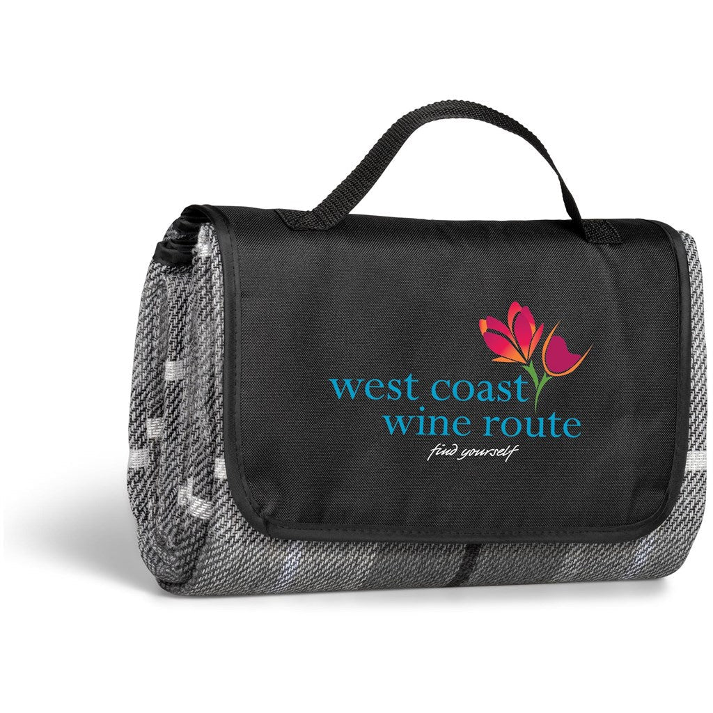 Crystal Meadows Picnic Blanket - Brand your company Logo! Get a quote - Promo Lingo