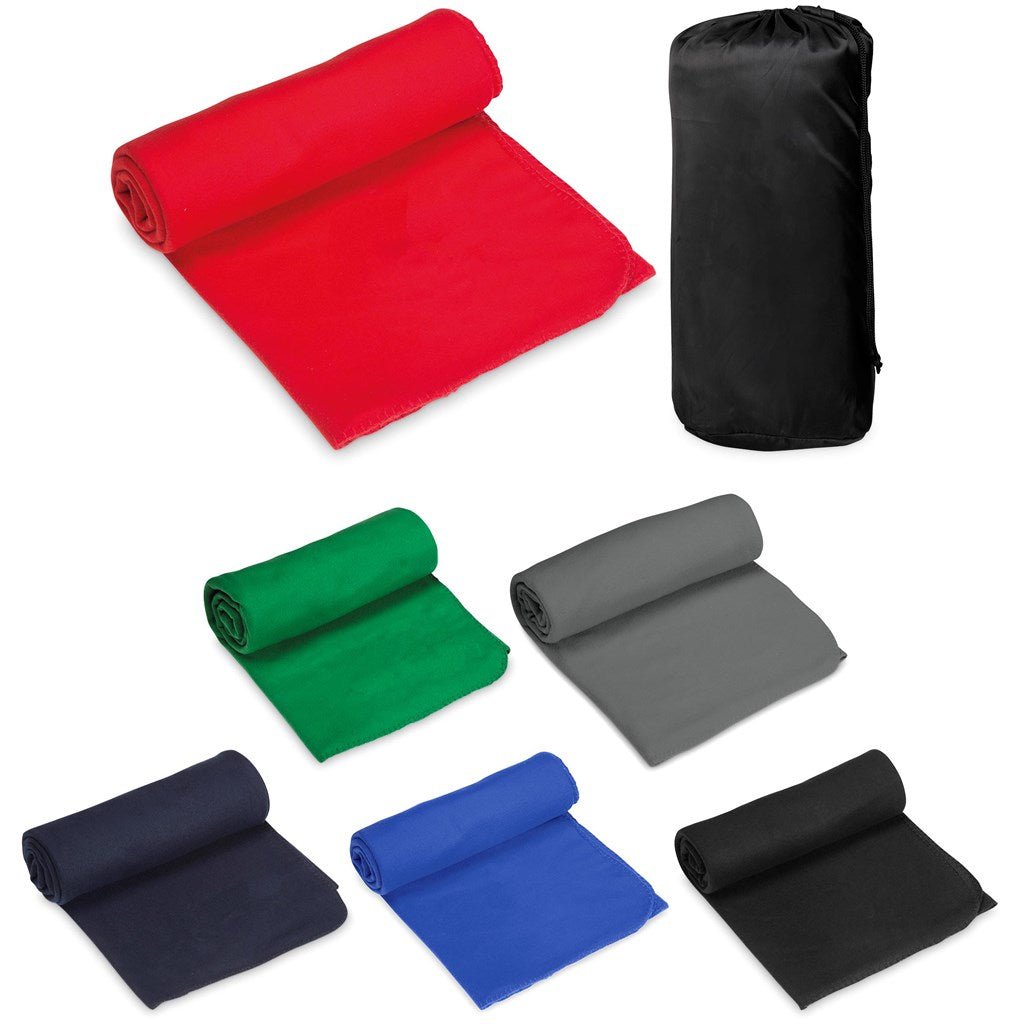 Cuddle Fleece Blanket - Brand your company Logo! Get a quote - Promo Lingo