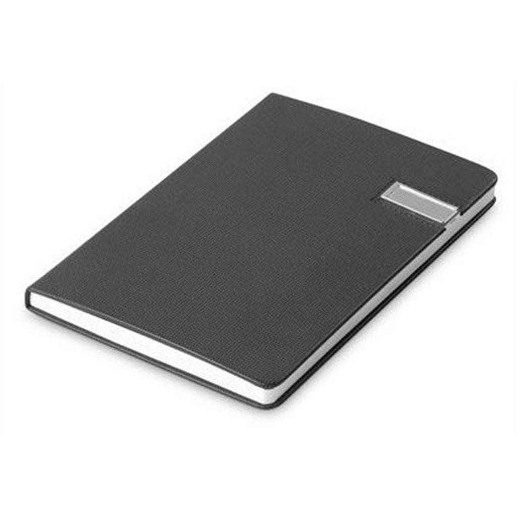 Cypher A5 Hard Cover Flash Drive Notebook - 8GB - Brand your company Logo! Get a quote - Promo Lingo