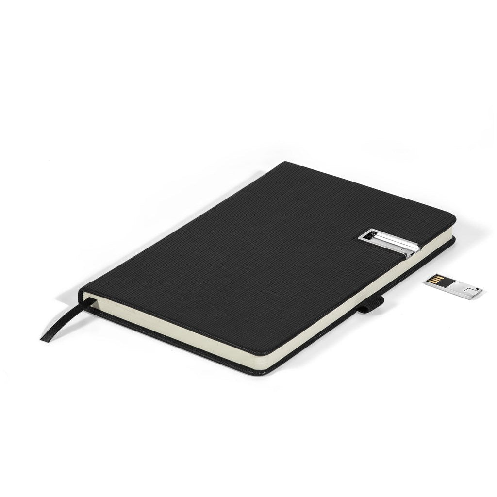 Cypher USB Notebook & Pen Set - 8GB - Brand your company Logo! Get a quote - Promo Lingo