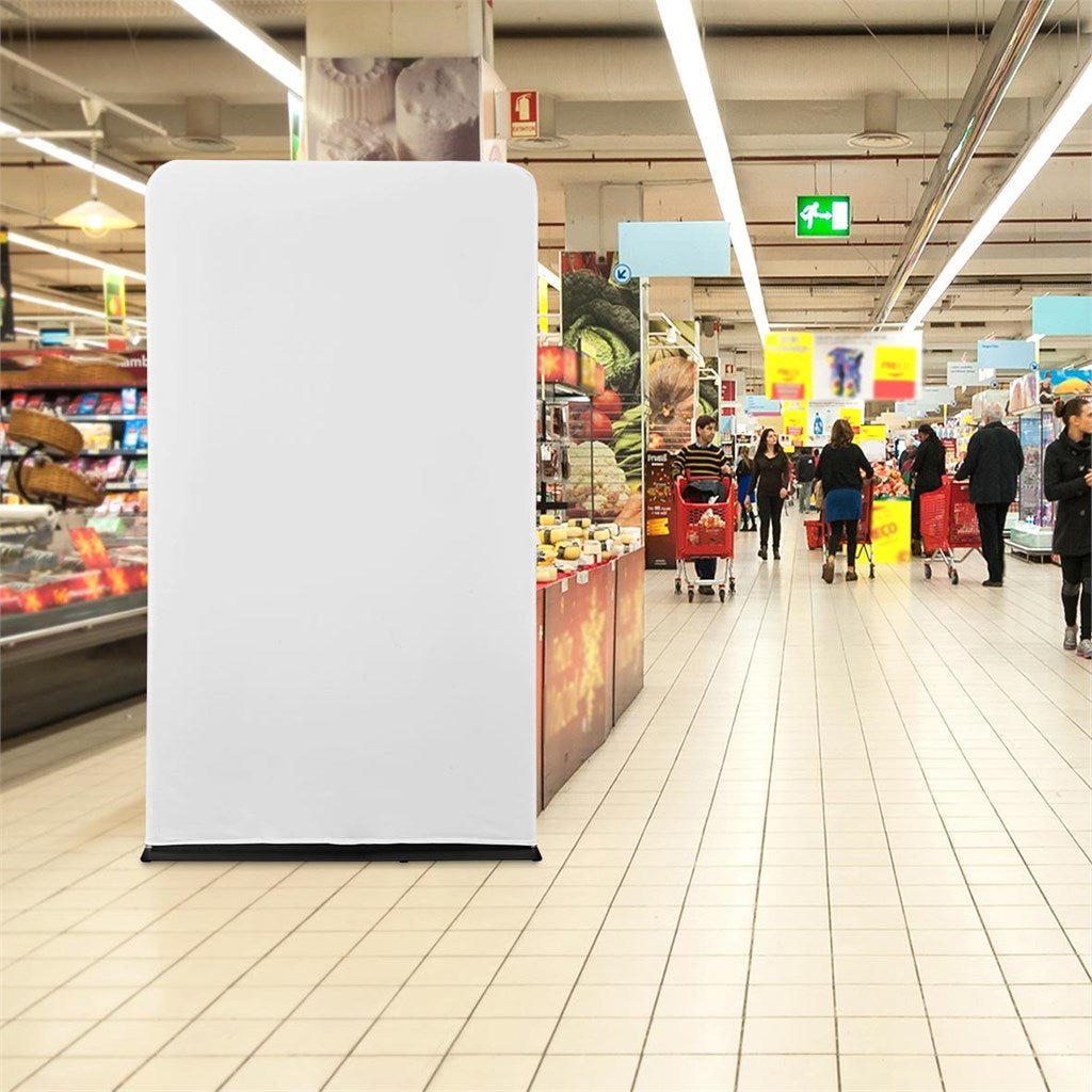 Double Sided Fabric Tube System 1.5m - Brand your company Logo! Get a quote - Promo Lingo