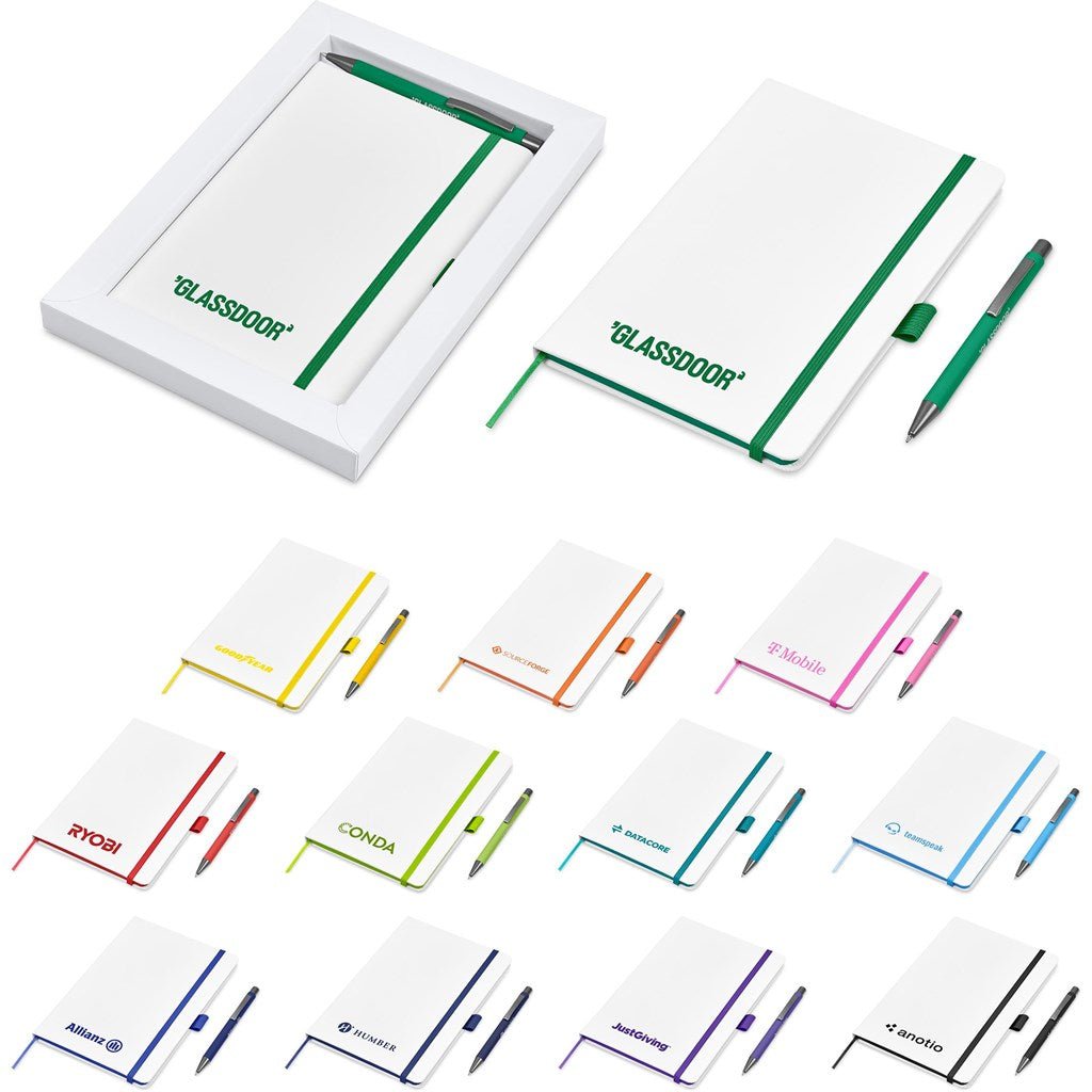 Duncan Notebook & Pen Set - Brand your company Logo! Get a quote - Promo Lingo