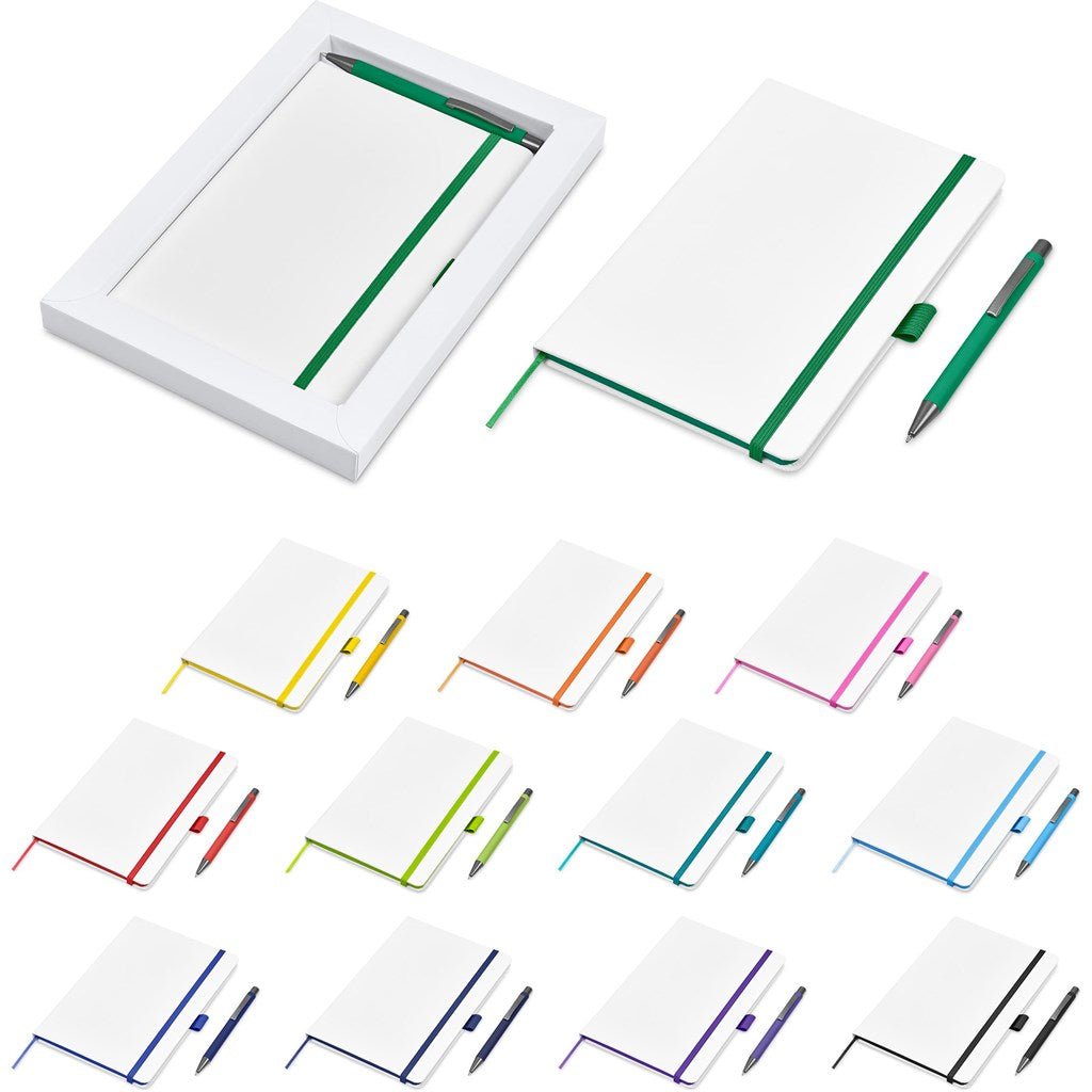 Duncan Notebook & Pen Set - Brand your company Logo! Get a quote - Promo Lingo