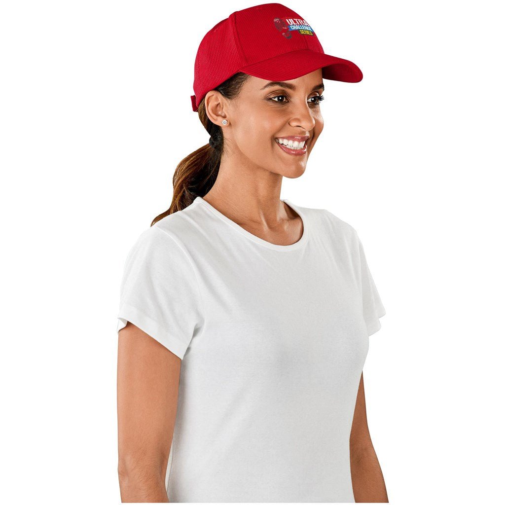 Durable Fairway Cap - 6 Panel with Adjustable Closure Style - Brand your company Logo! Get a quote - Promo Lingo