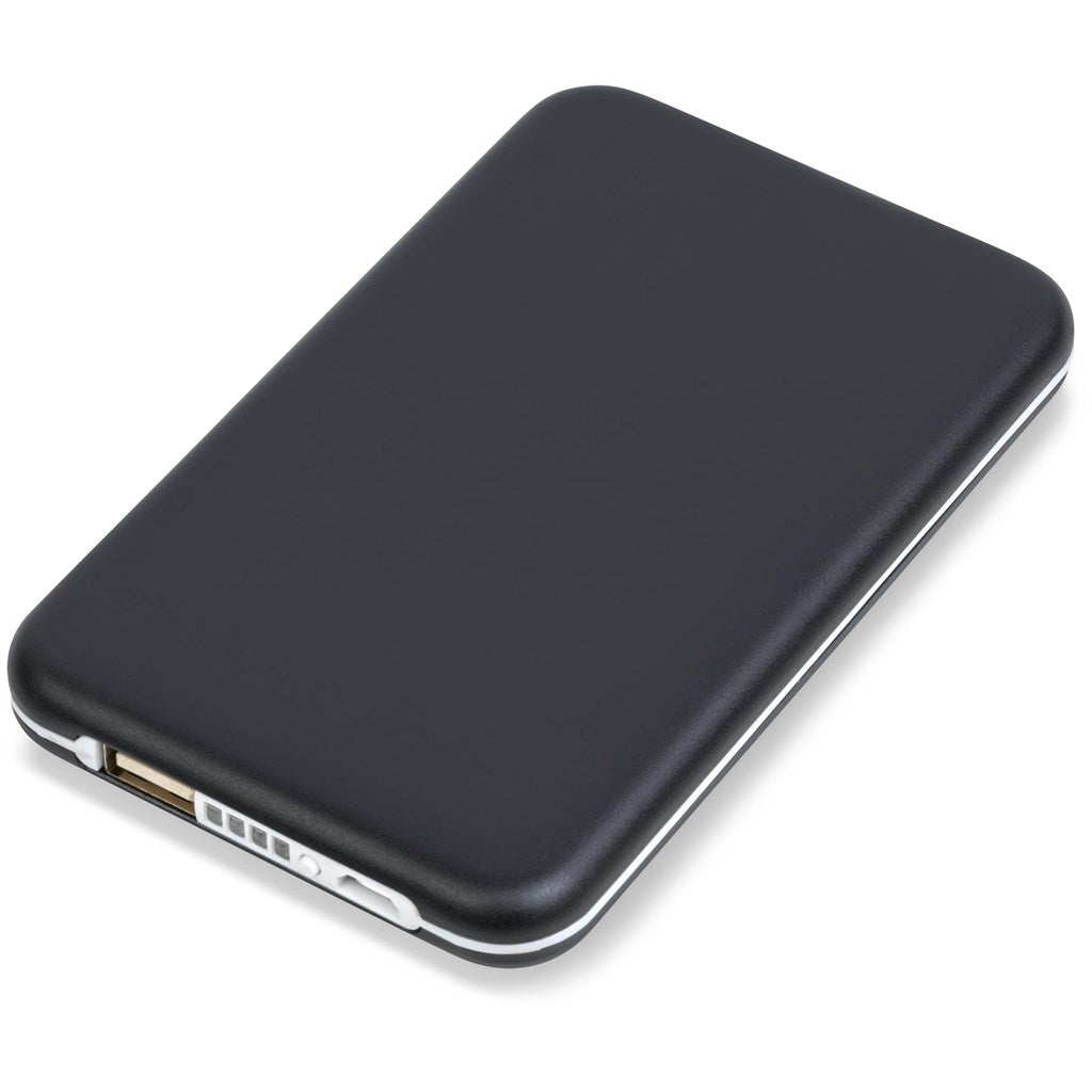 Eclipse Solar Power Bank - 5,000mAh - Brand your company Logo! Get a quote - Promo Lingo