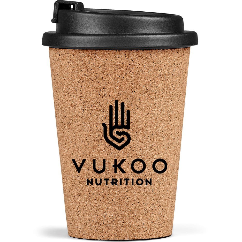 Eco - Friendly Okiyo Joki Cork & Wheat Straw Tumbler – 350ml - Brand your company Logo! Get a quote - Promo Lingo