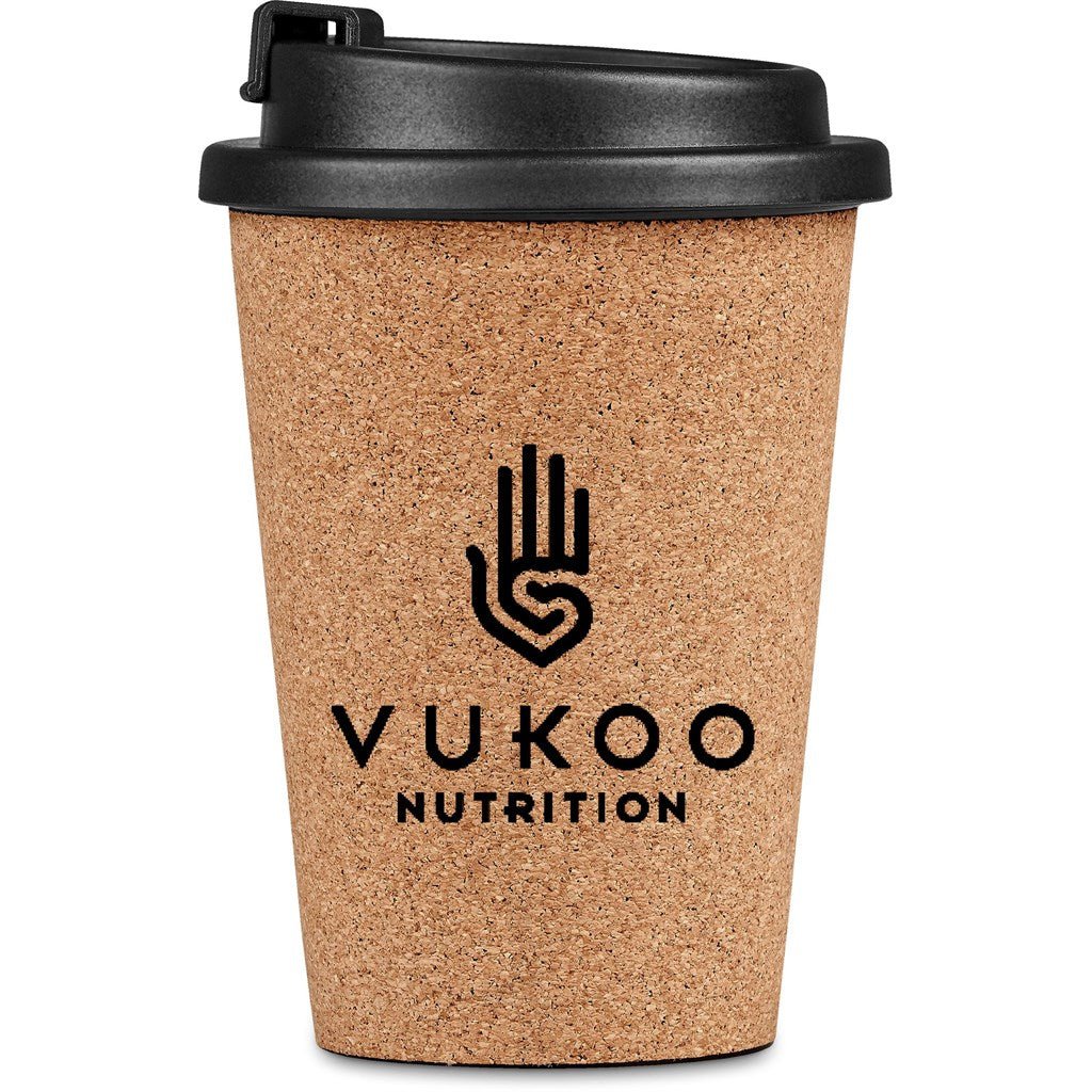 Eco - Friendly Okiyo Joki Cork & Wheat Straw Tumbler – 350ml - Brand your company Logo! Get a quote - Promo Lingo