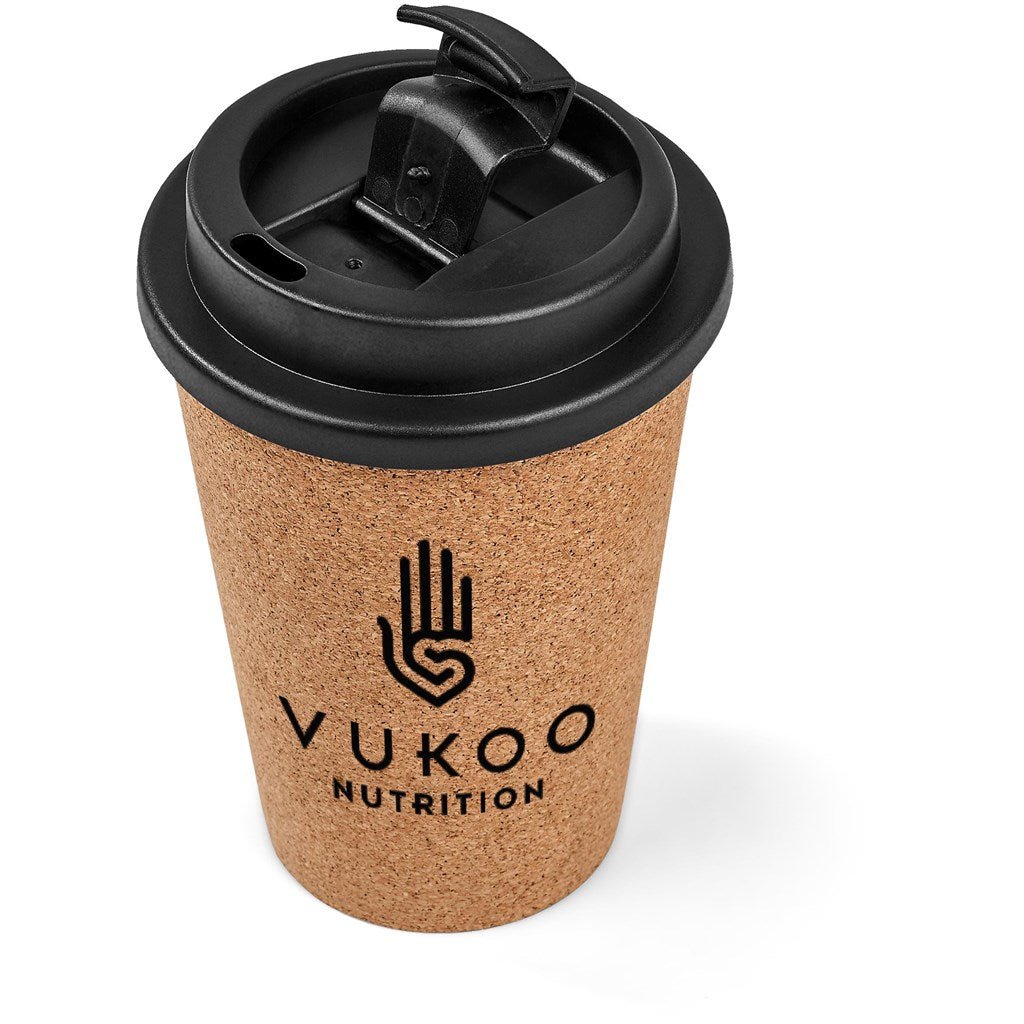 Eco - Friendly Okiyo Joki Cork & Wheat Straw Tumbler – 350ml - Brand your company Logo! Get a quote - Promo Lingo
