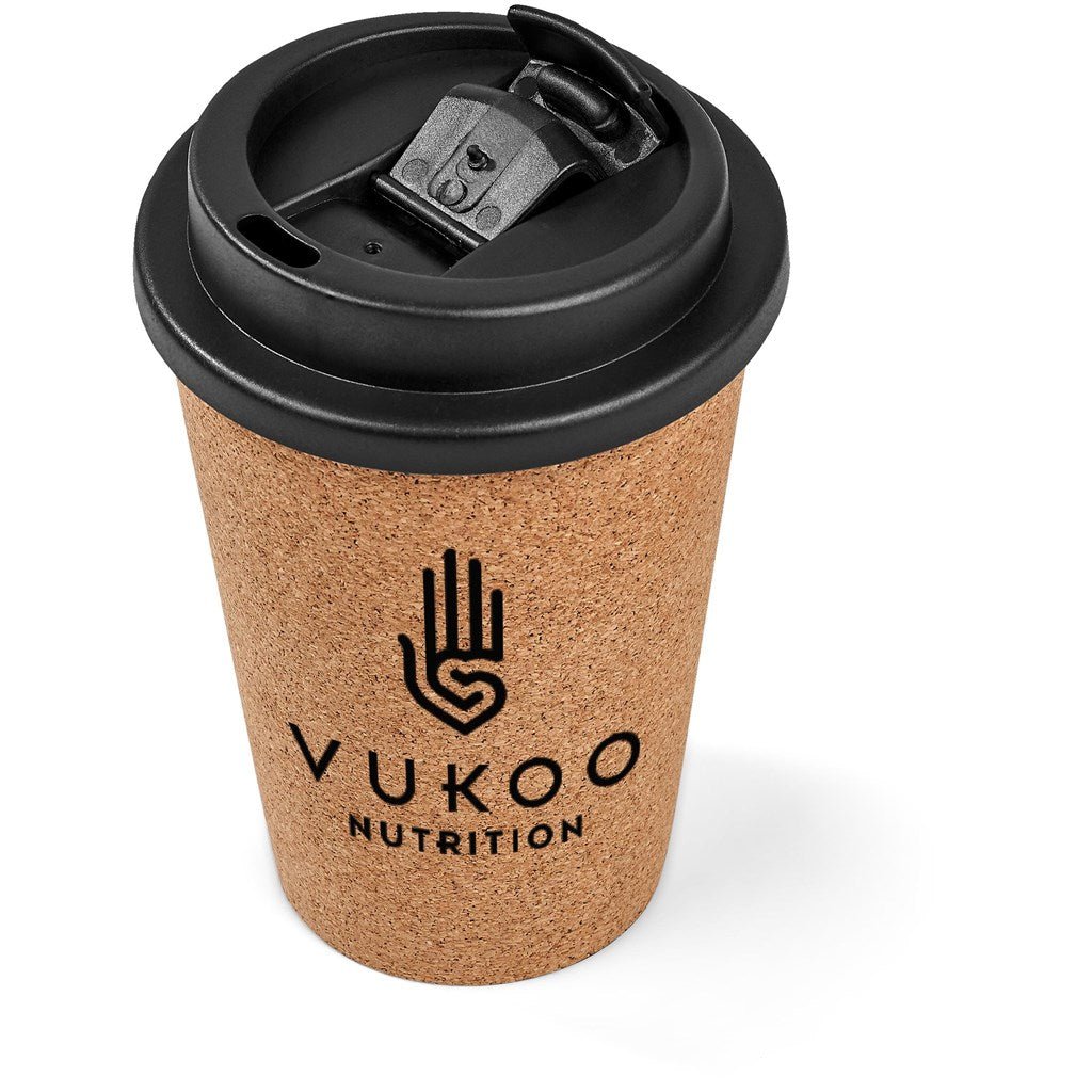 Eco - Friendly Okiyo Joki Cork & Wheat Straw Tumbler – 350ml - Brand your company Logo! Get a quote - Promo Lingo