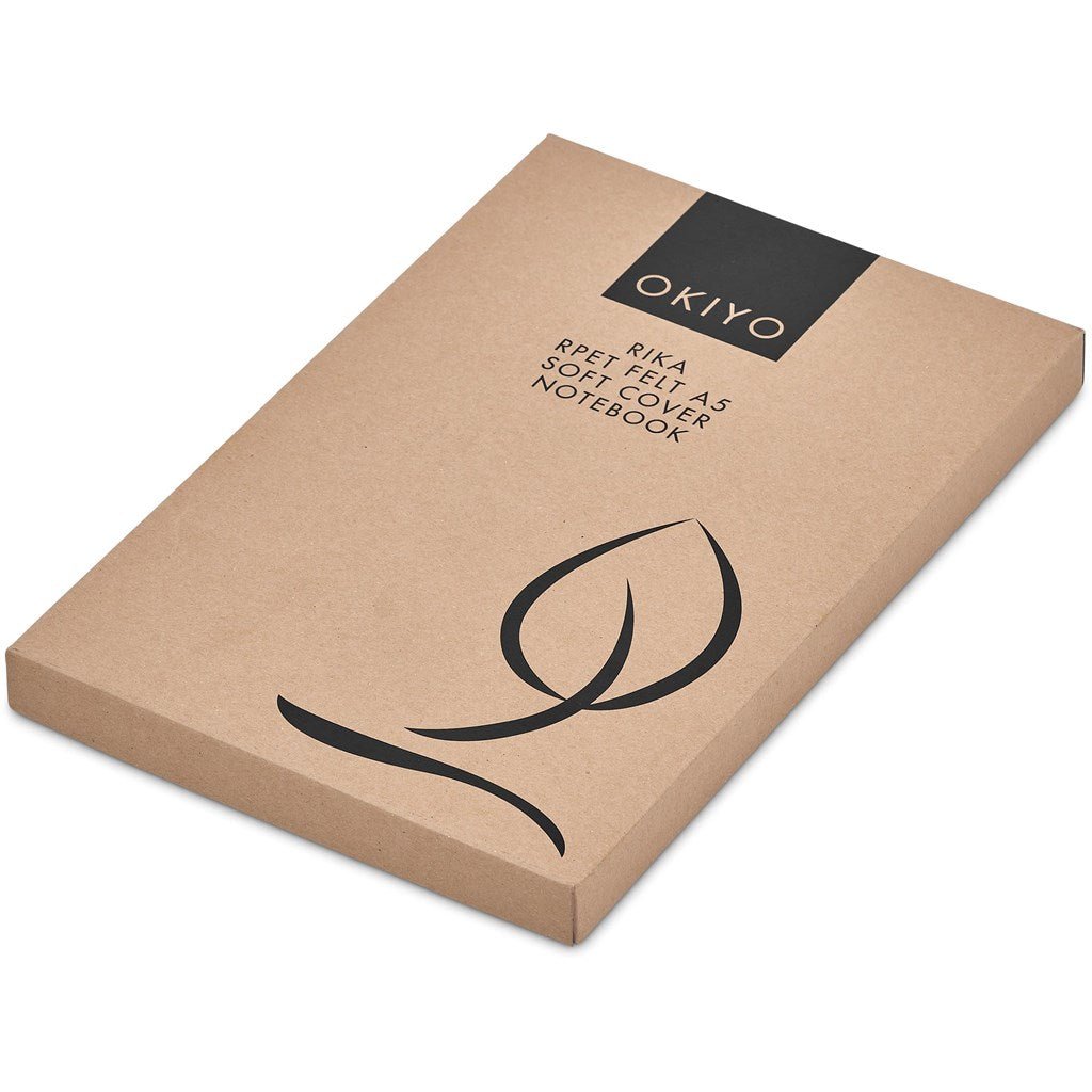 Eco - Friendly Okiyo Rikamimo Notebook & Pen Set - Brand your company Logo! Get a quote - Promo Lingo