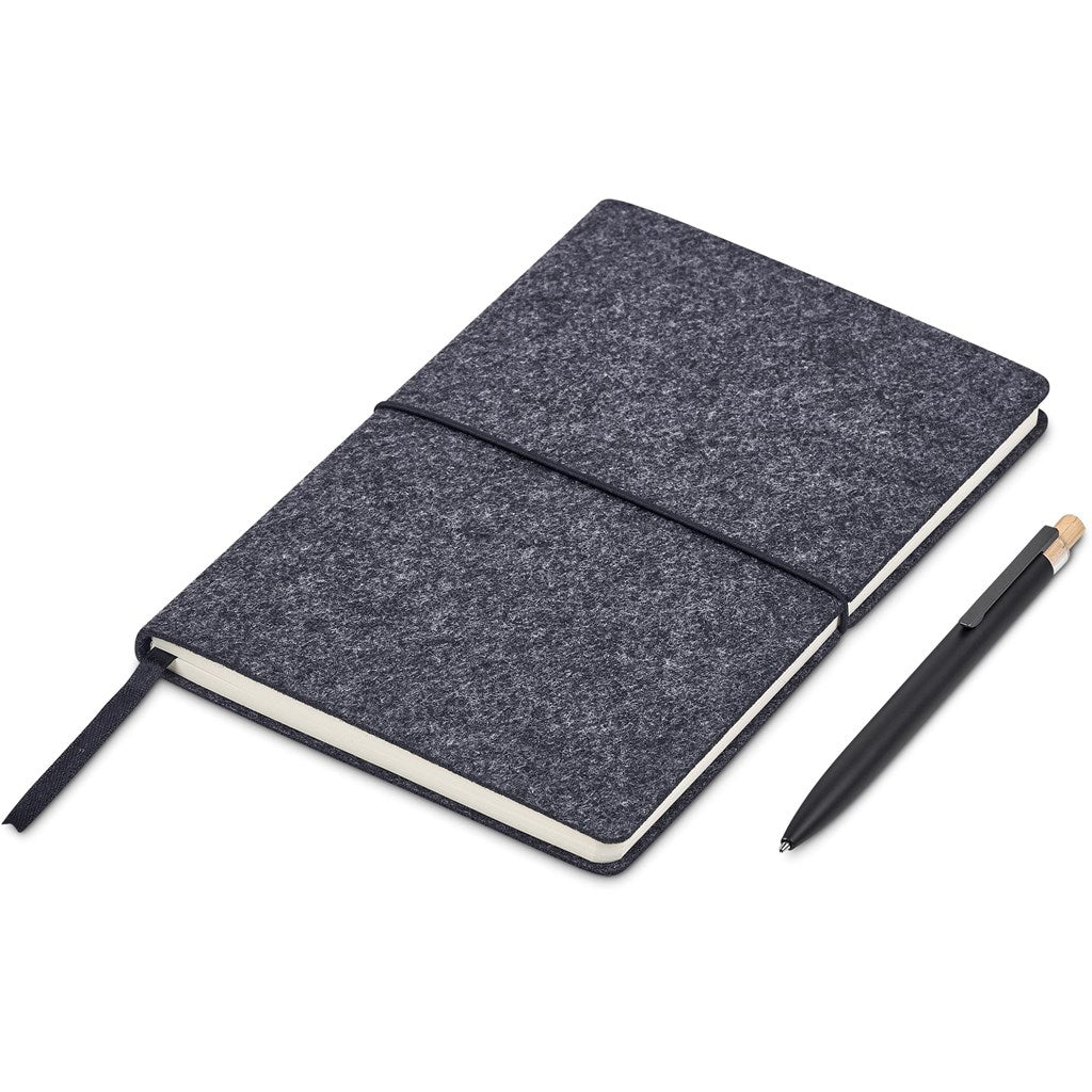 Eco - Friendly Okiyo Rikamimo Notebook & Pen Set - Brand your company Logo! Get a quote - Promo Lingo