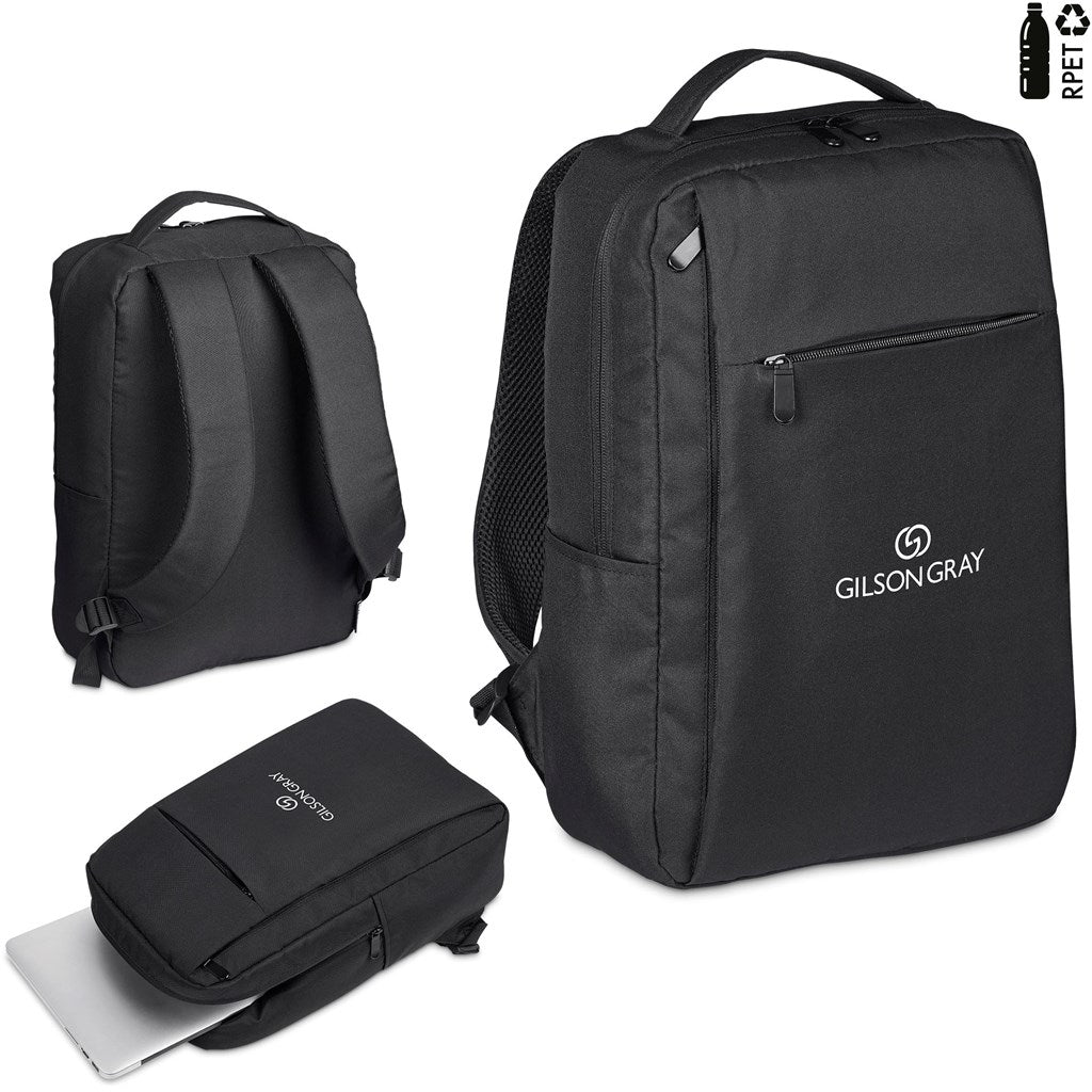 Eco - Friendly Swiss Cougar Arlington Recycled PET Laptop Backpack for Students - Brand your company Logo! Get a quote - Promo Lingo
