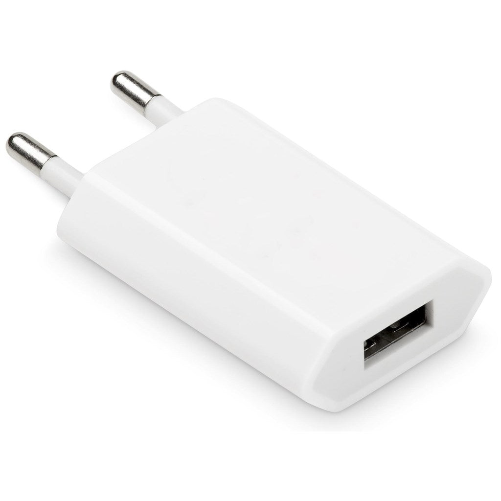 Electro USB Wall Charger - Brand your company Logo! Get a quote - Promo Lingo