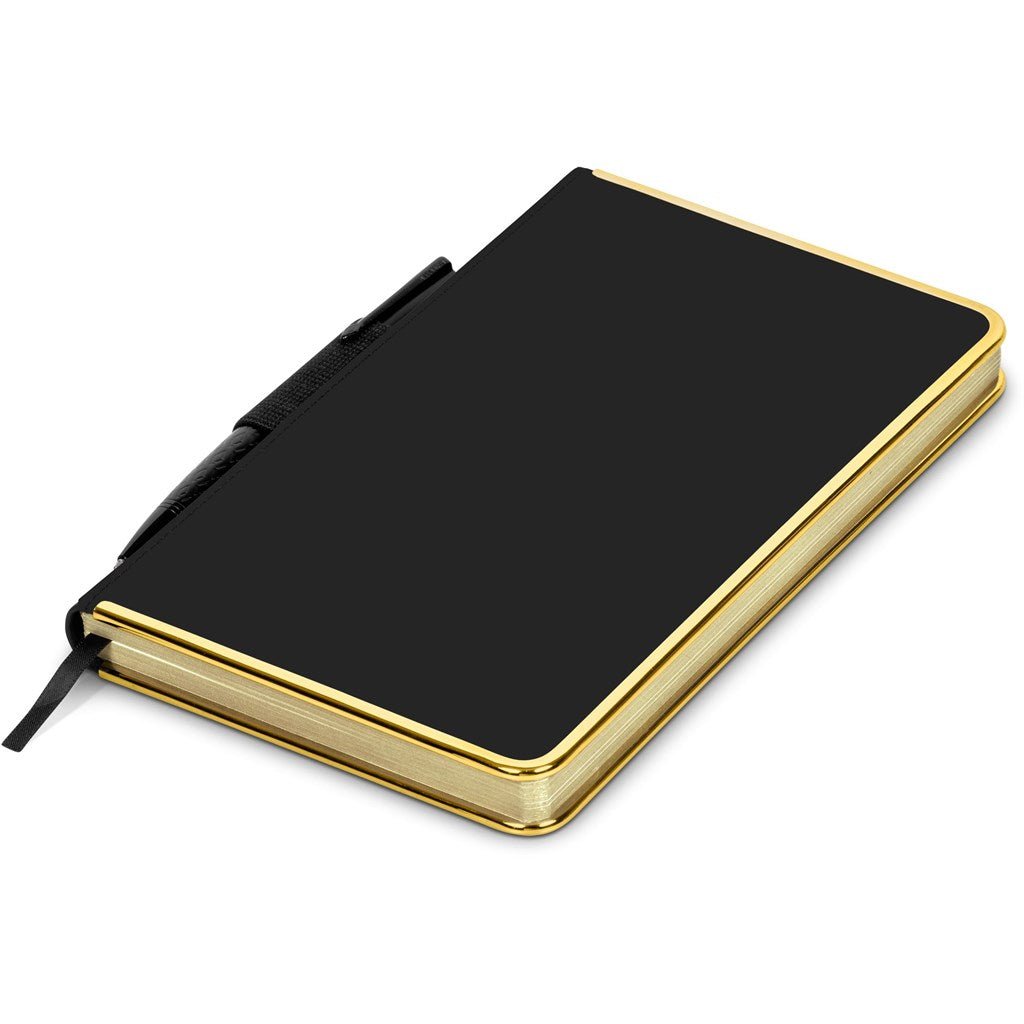 Elegant Alex Varga Barnett Notebook & Pen Set Gift - Brand your company Logo! Get a quote - Promo Lingo