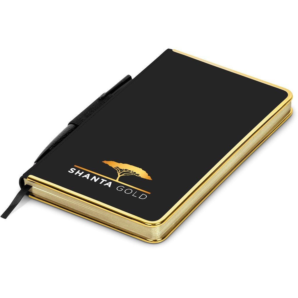 Elegant Alex Varga Barnett Notebook & Pen Set Gift - Brand your company Logo! Get a quote - Promo Lingo