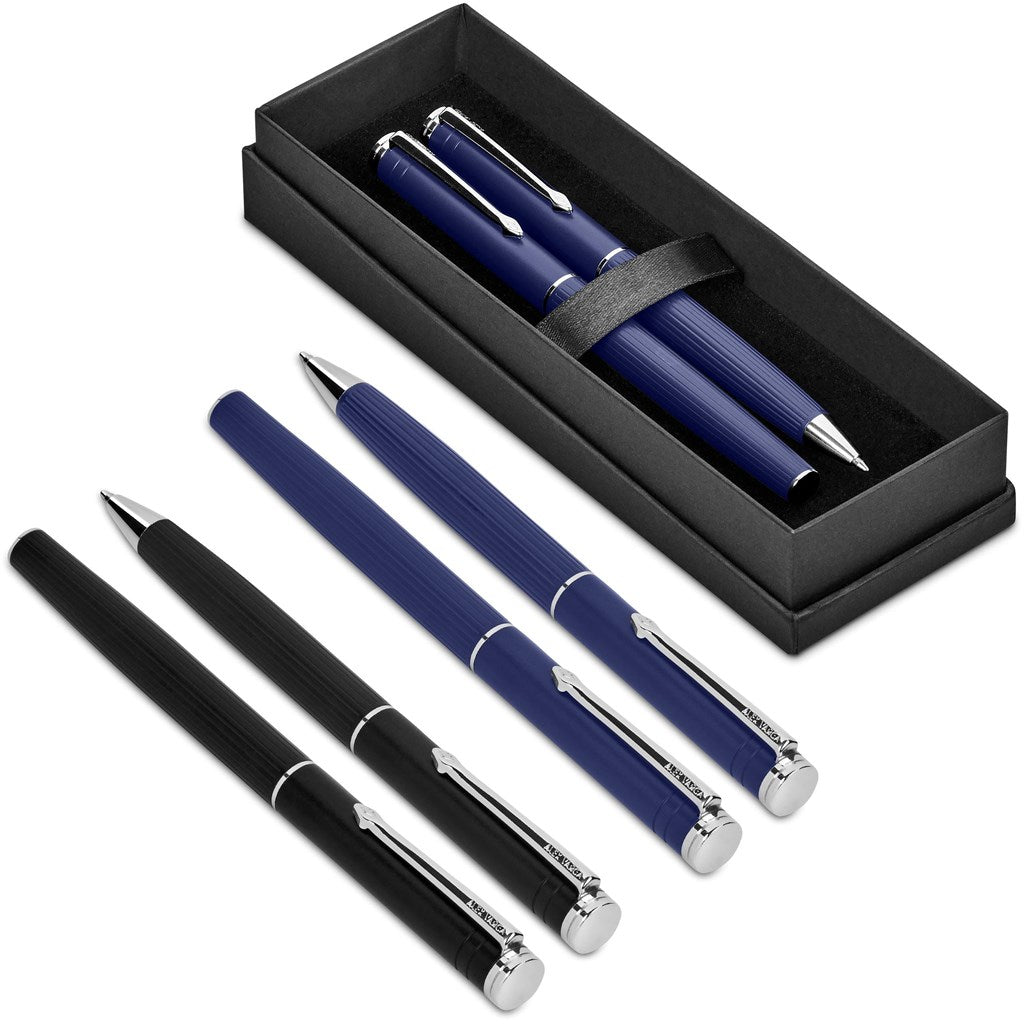 Elegant Alex Varga Mollino Ball Pen & Rollerball Set - Brand your company Logo! Get a quote - Promo Lingo