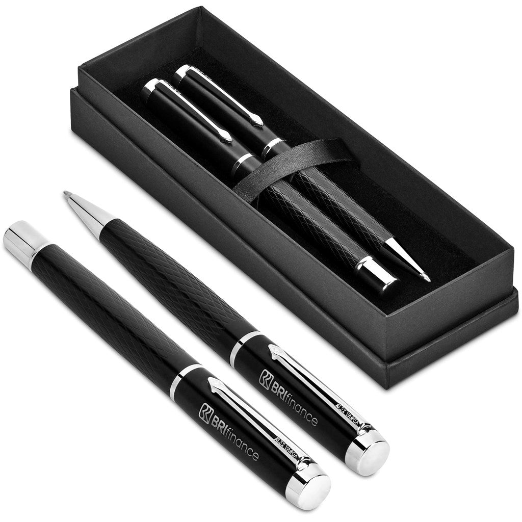 Elegant Alex Varga Sashenka Ball Pen & Rollerball Set - Brand your company Logo! Get a quote - Promo Lingo