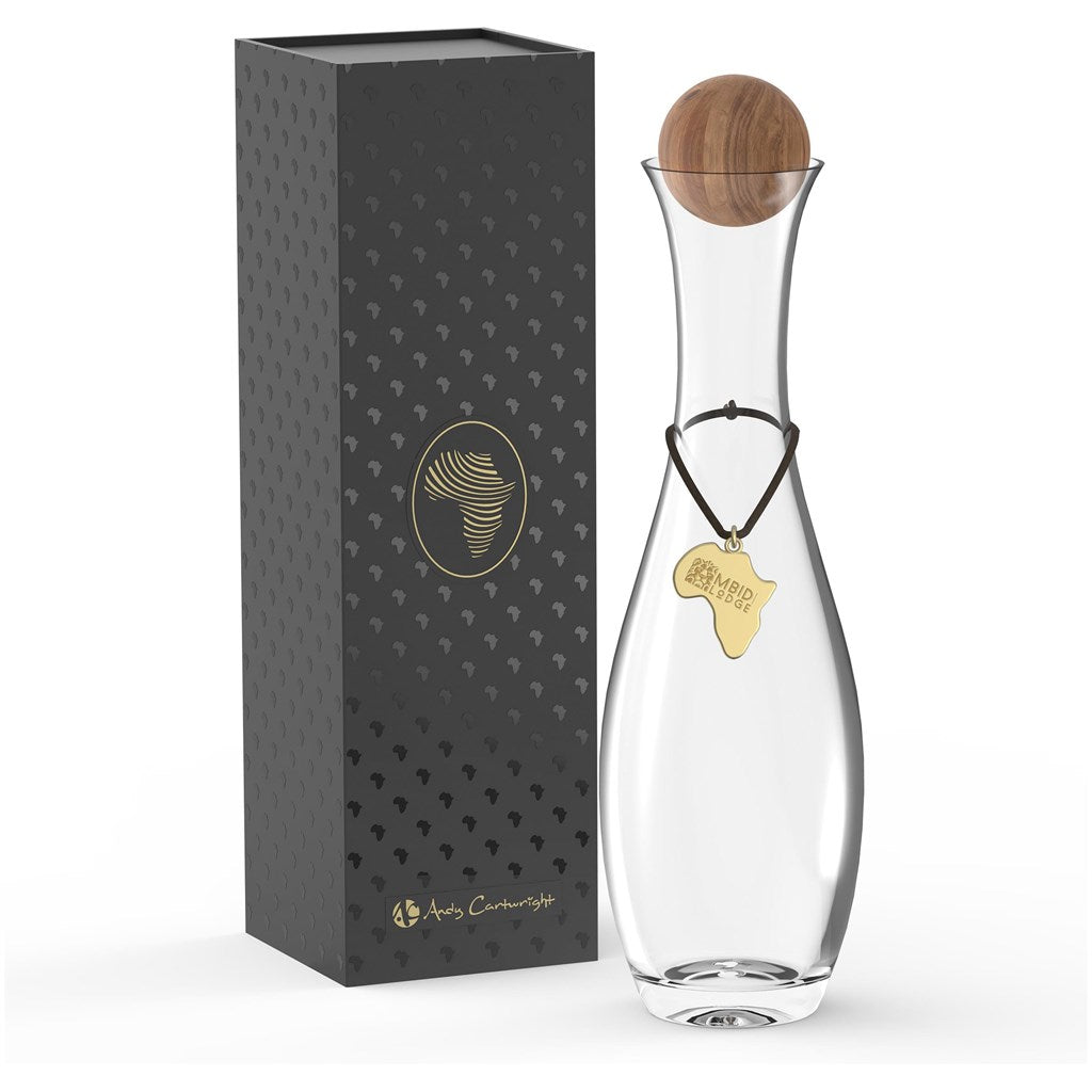 Elegant Andy Cartwright Afrique Decanter - 1.5 Litre - Brand your company Logo! Get a quote - Promo Lingo