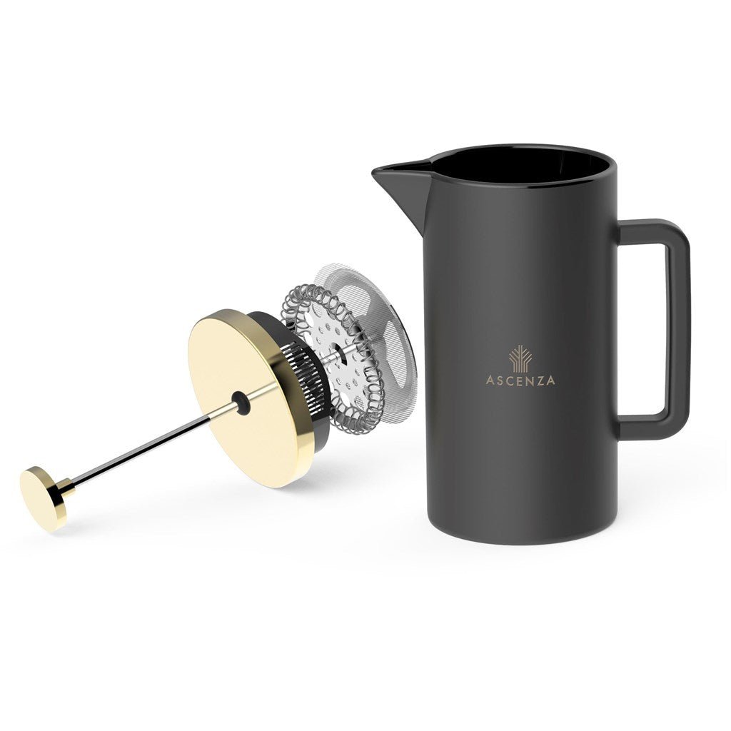 Elegant Andy Cartwright Afrique Dusk Coffee Press & Mug Set - Brand your company Logo! Get a quote - Promo Lingo