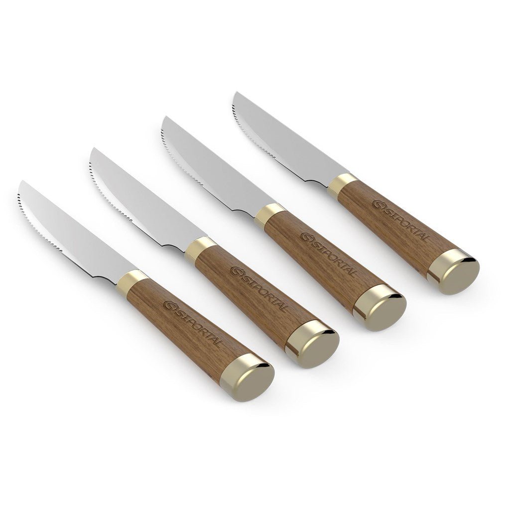Elegant Andy Cartwright Afrique Dusk Steak Knife Set - Brand your company Logo! Get a quote - Promo Lingo