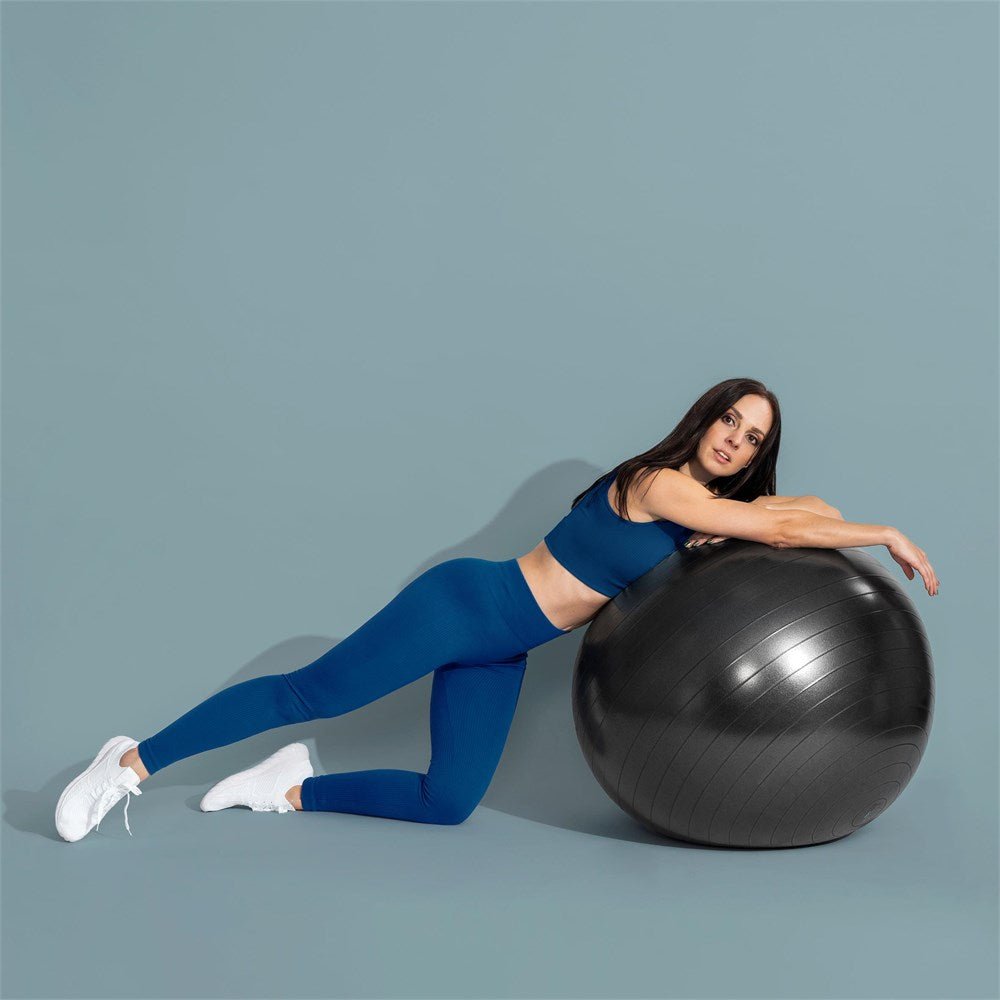 Essential Eva & Elm Comet Anti - Burst Gym Ball for Fitness - Brand your company Logo! Get a quote - Promo Lingo