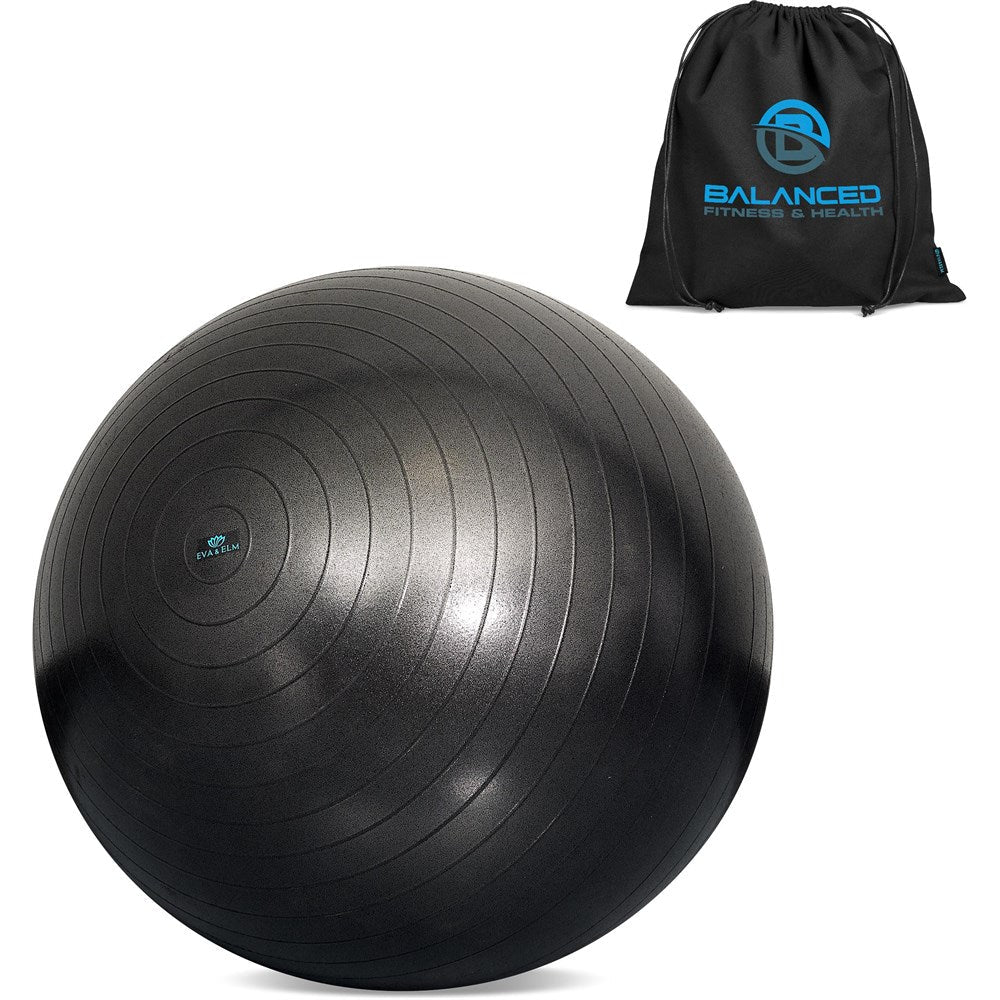 Essential Eva & Elm Comet Anti - Burst Gym Ball for Fitness - Brand your company Logo! Get a quote - Promo Lingo