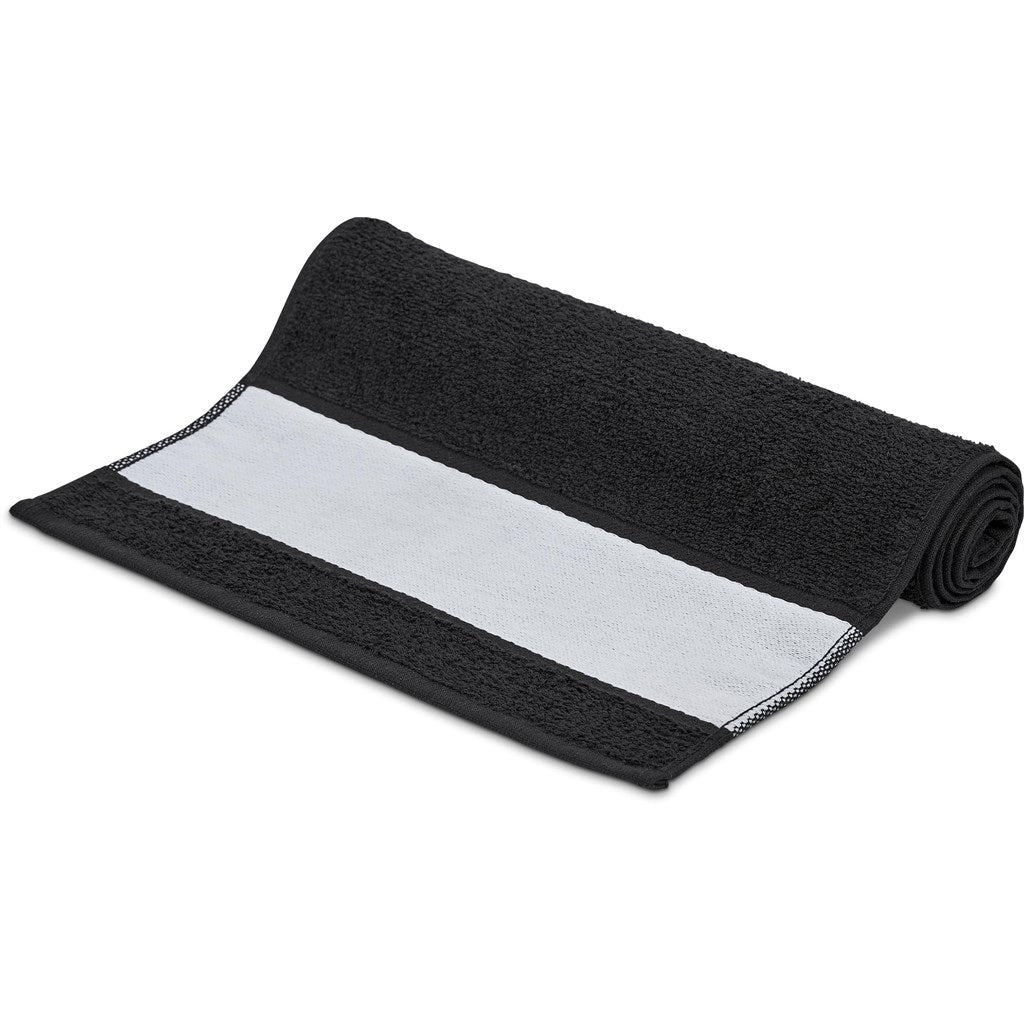 Eva & Elm Aldrin Sports & Hand Sublimation Towel - Brand your company Logo! Get a quote - Promo Lingo