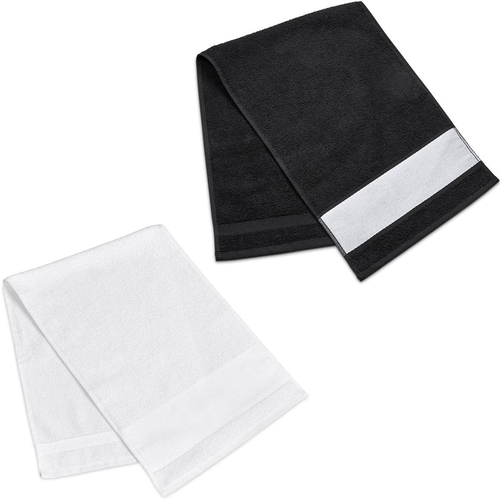 Eva & Elm Aldrin Sports & Hand Sublimation Towel - Brand your company Logo! Get a quote - Promo Lingo