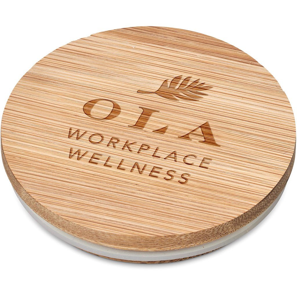 Eva & Elm Ombre Scented Candle - Brand your company Logo! Get a quote - Promo Lingo