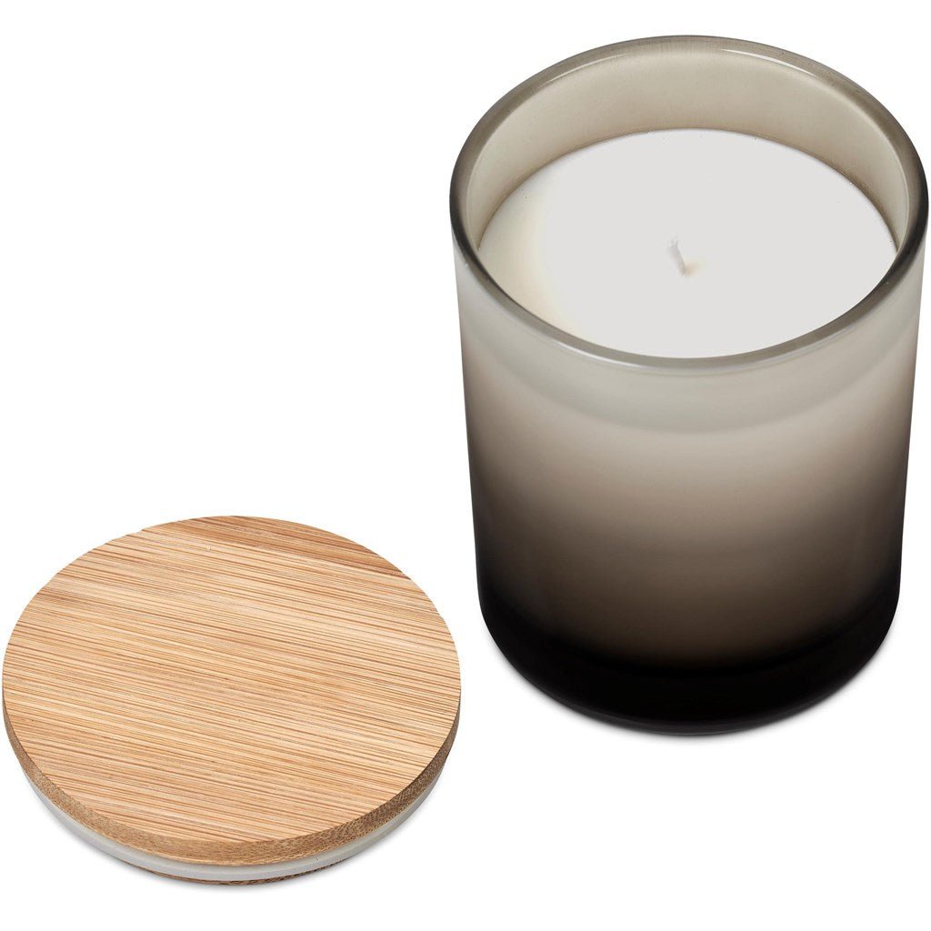 Eva & Elm Ombre Scented Candle - Brand your company Logo! Get a quote - Promo Lingo