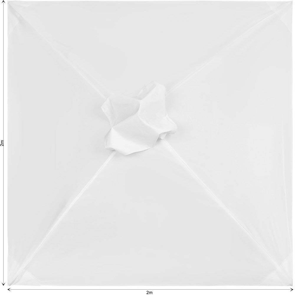 Fade Resistant Parasol Roof 2m x 2m - Brand your company Logo! Get a quote - Promo Lingo