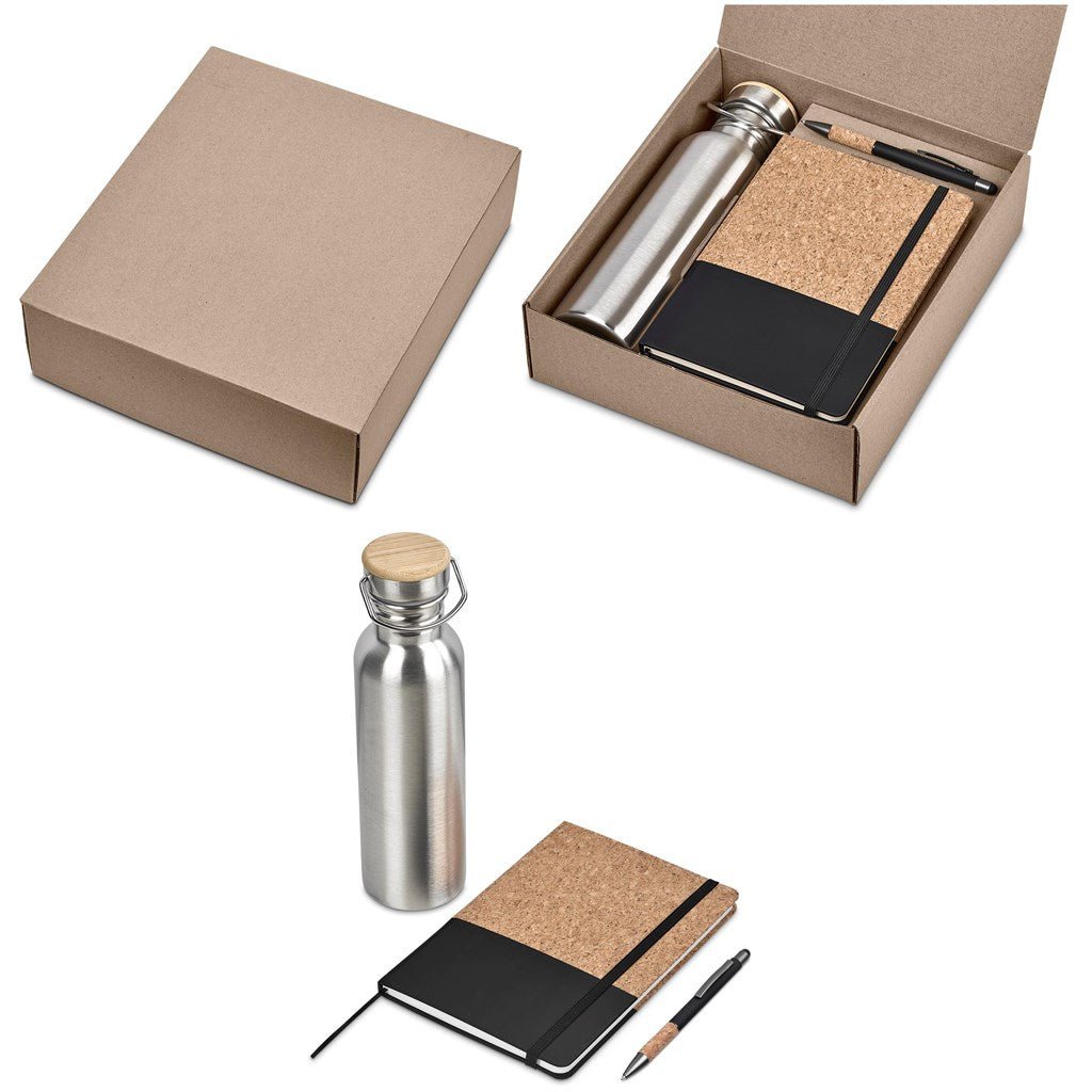 Fields Kraft Gift Set - Brand your company Logo! Get a quote - Promo Lingo