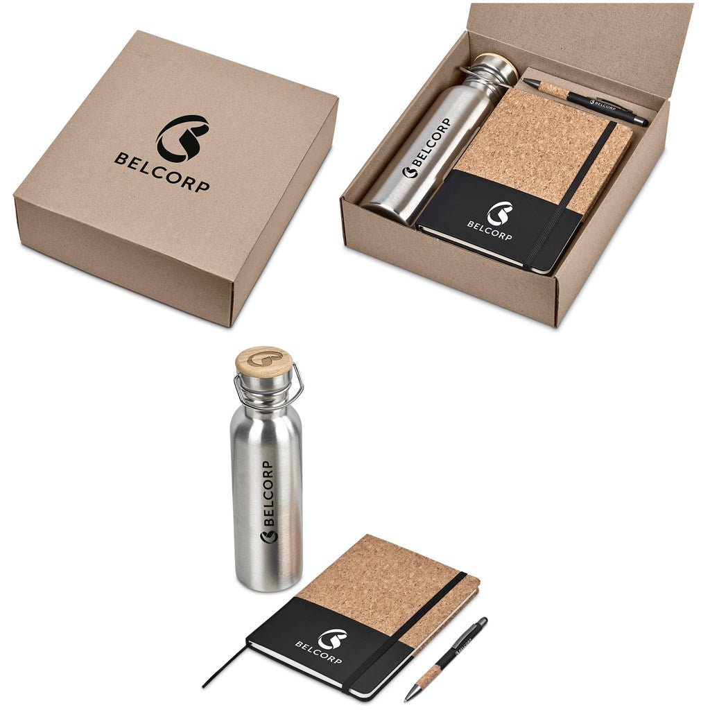 Fields Kraft Gift Set - Brand your company Logo! Get a quote - Promo Lingo