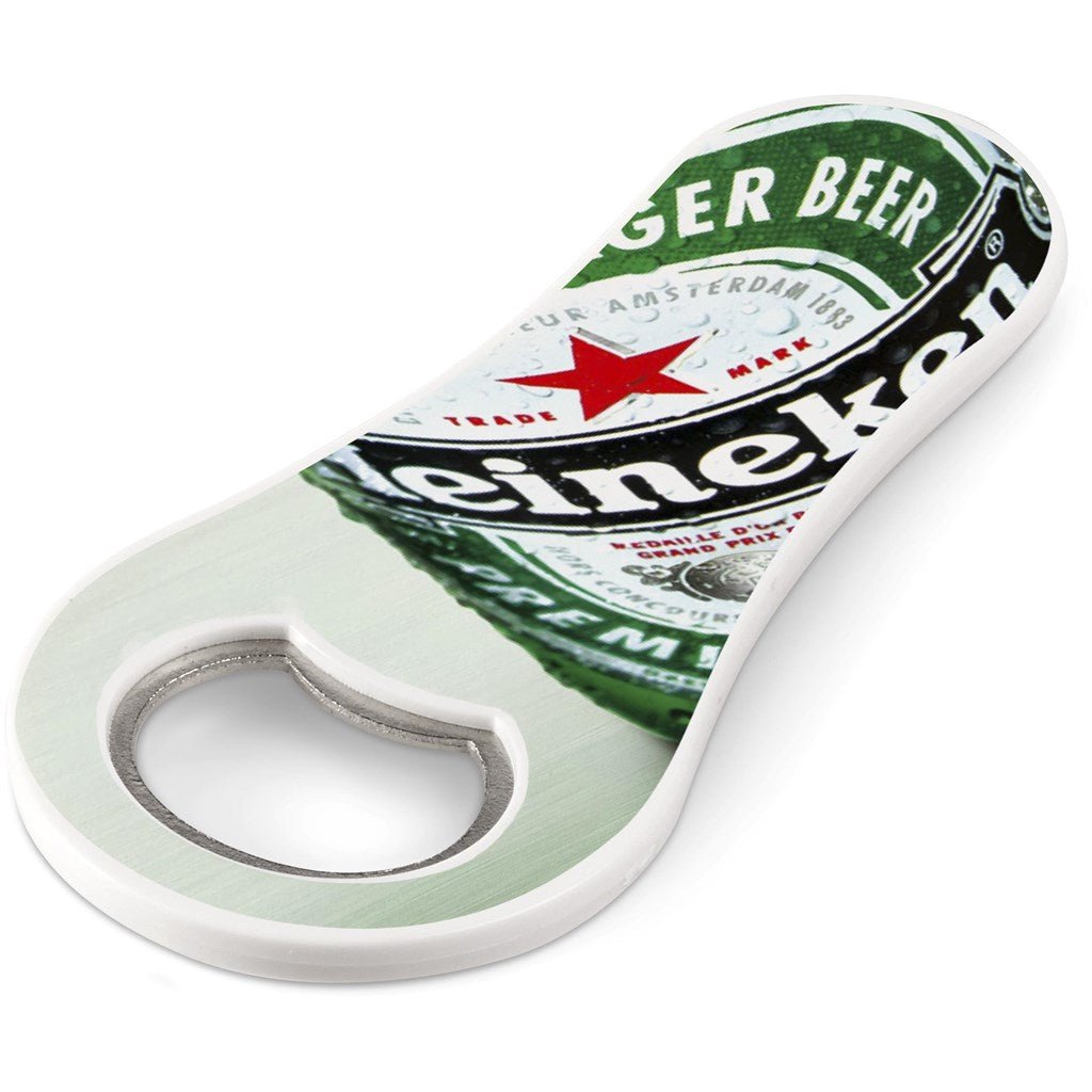 Fizz Fridge Magnet Bottle Opener - Brand your company Logo! Get a quote - Promo Lingo
