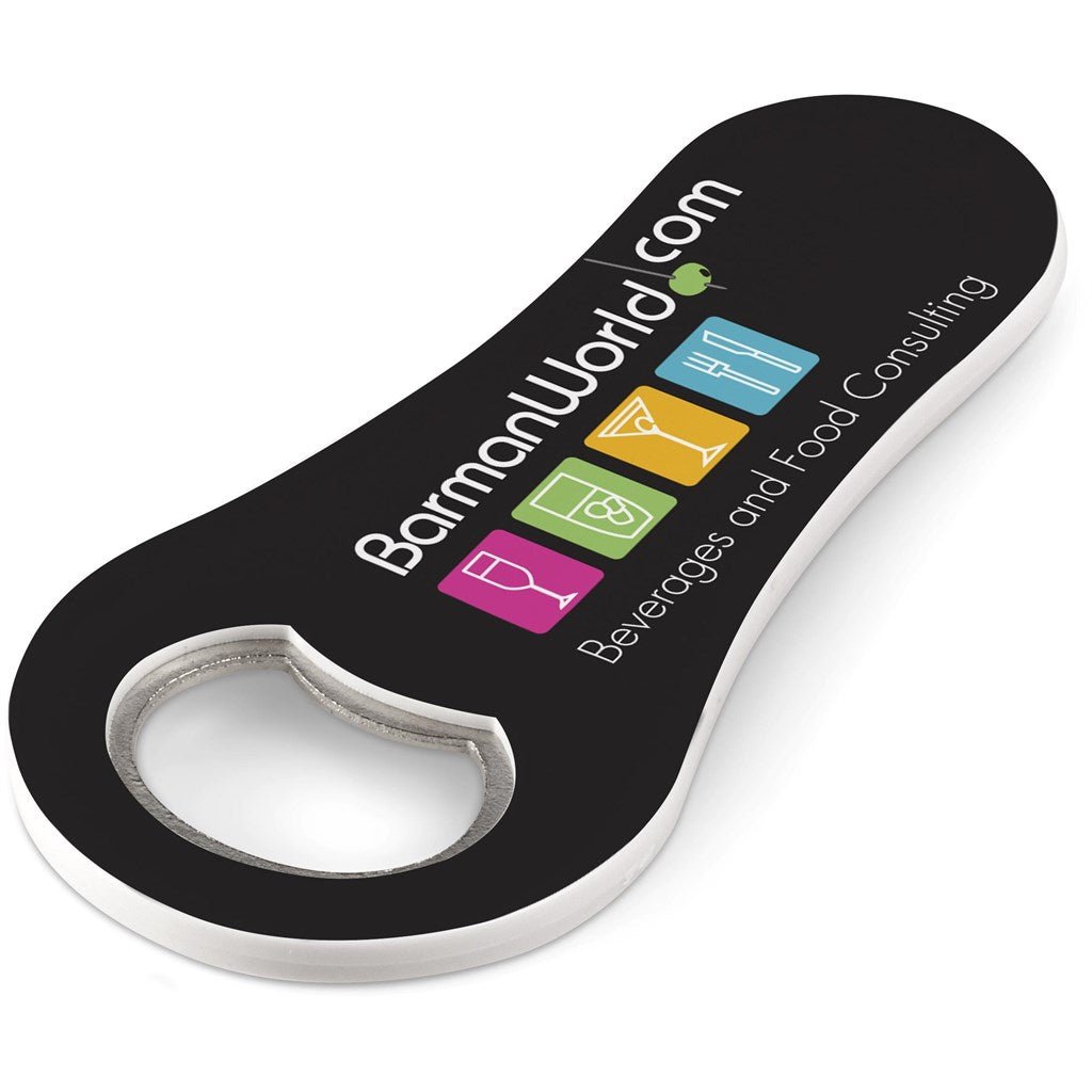 Fizz Fridge Magnet Bottle Opener - Brand your company Logo! Get a quote - Promo Lingo