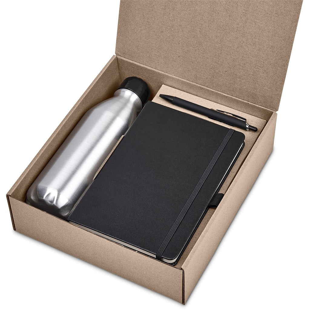 Forbes Kraft Gift Set - Brand your company Logo! Get a quote - Promo Lingo