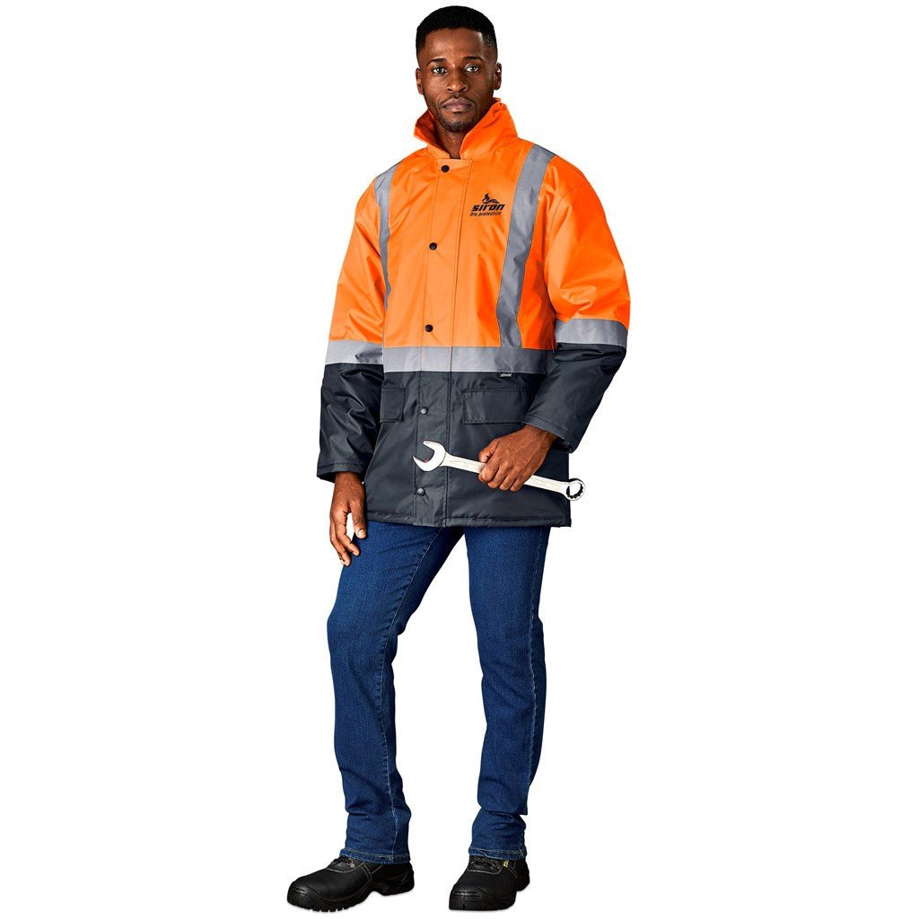 Hazard Padded Two - Tone Hi - Viz Reflective Jacket - Brand your company Logo! Get a quote - Promo Lingo