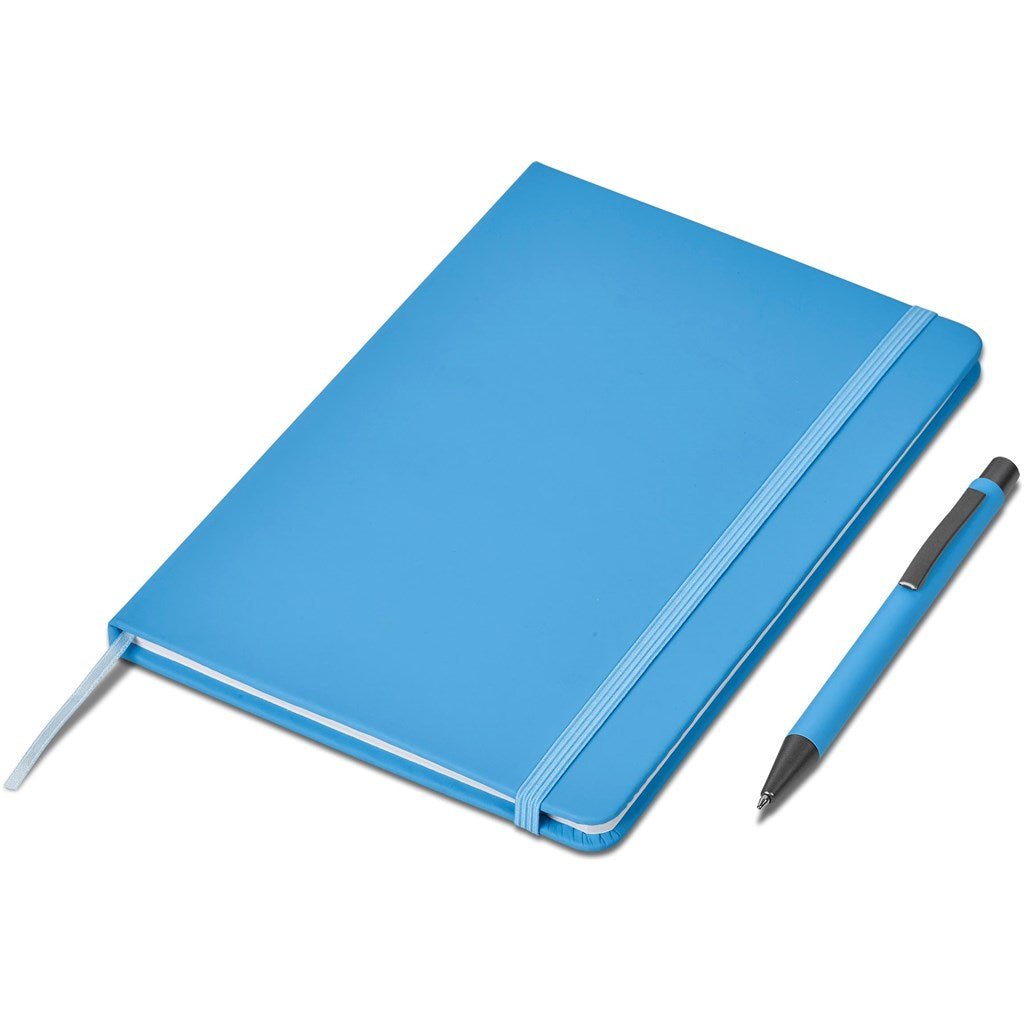 Hibiscus Notebook & Pen Set - Brand your company Logo! Get a quote - Promo Lingo