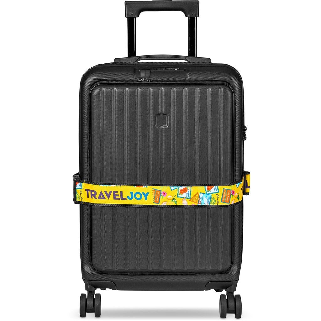 Hoppla Globetrotter Luggage Strap - Brand your company Logo! Get a quote - Promo Lingo