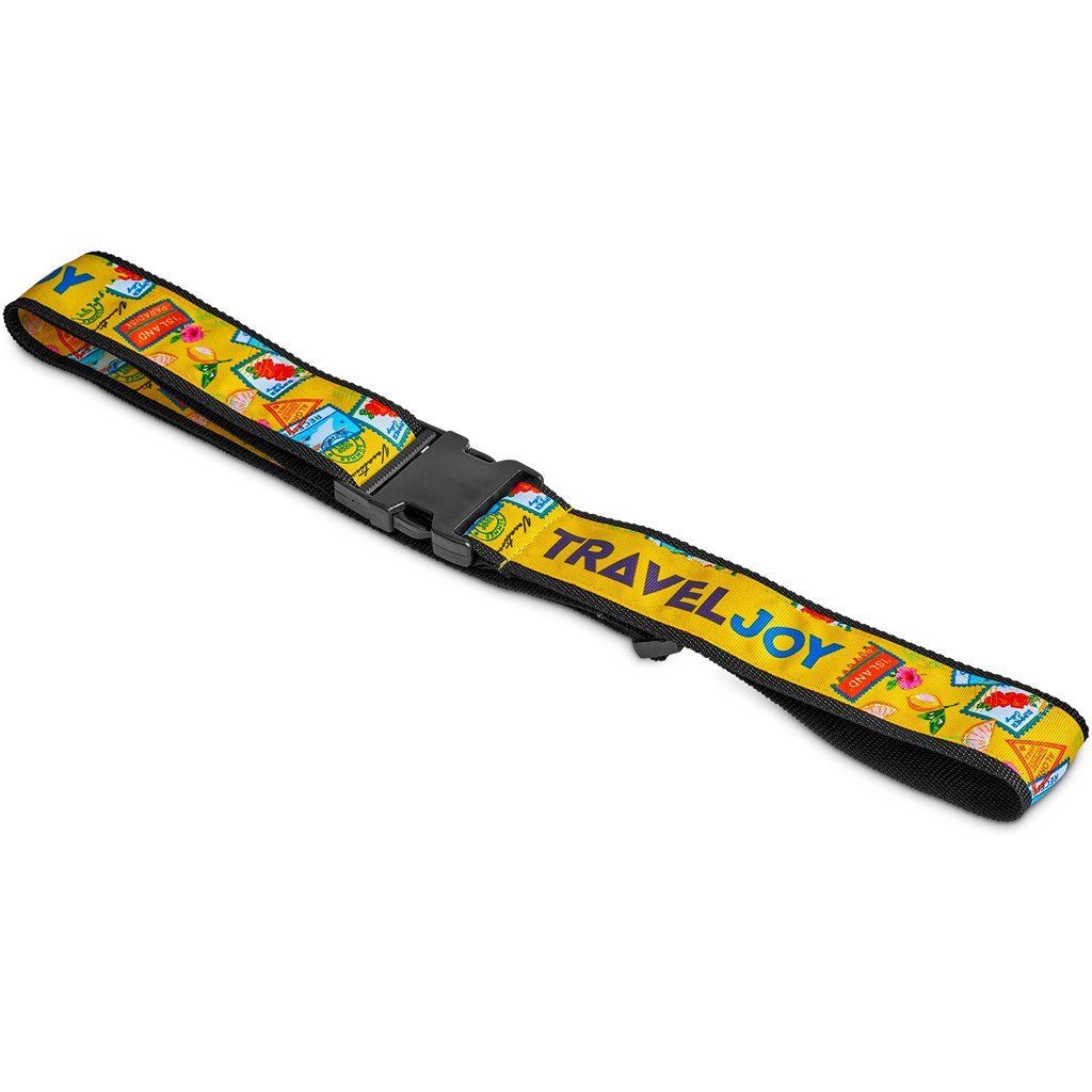Hoppla Globetrotter Luggage Strap - Brand your company Logo! Get a quote - Promo Lingo