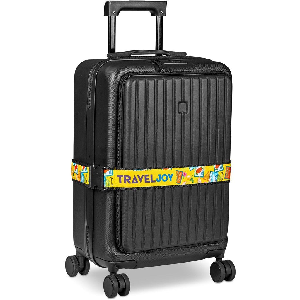 Hoppla Globetrotter Luggage Strap - Brand your company Logo! Get a quote - Promo Lingo