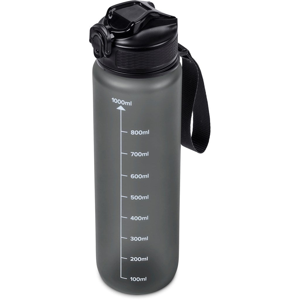 Hydration Hero: Eva & Elm Neptune Water Bottle - 1 Litre - Brand your company Logo! Get a quote - Promo Lingo