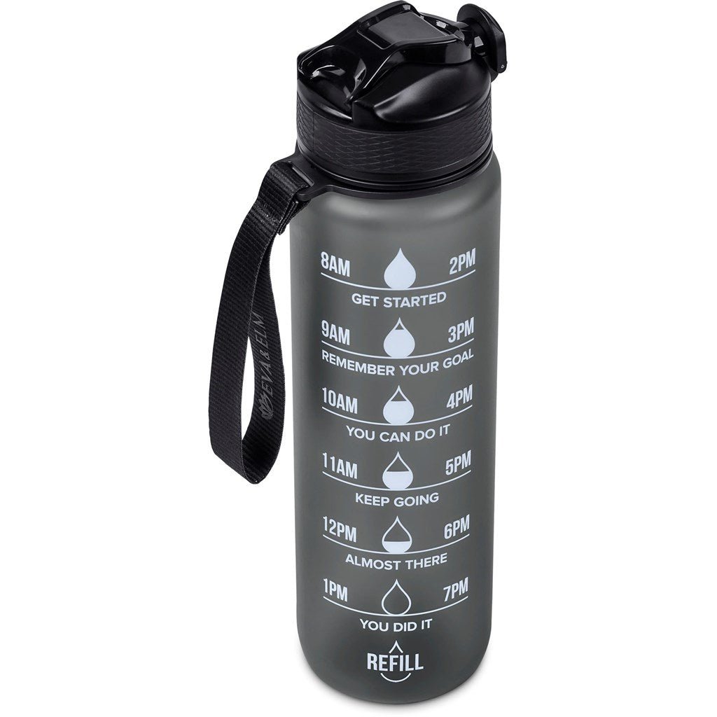 Hydration Hero: Eva & Elm Neptune Water Bottle - 1 Litre - Brand your company Logo! Get a quote - Promo Lingo