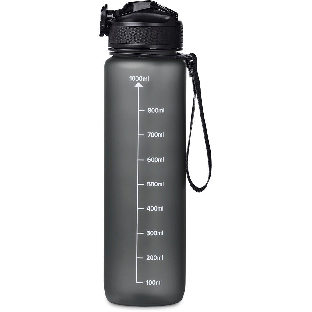 Hydration Hero: Eva & Elm Neptune Water Bottle - 1 Litre - Brand your company Logo! Get a quote - Promo Lingo