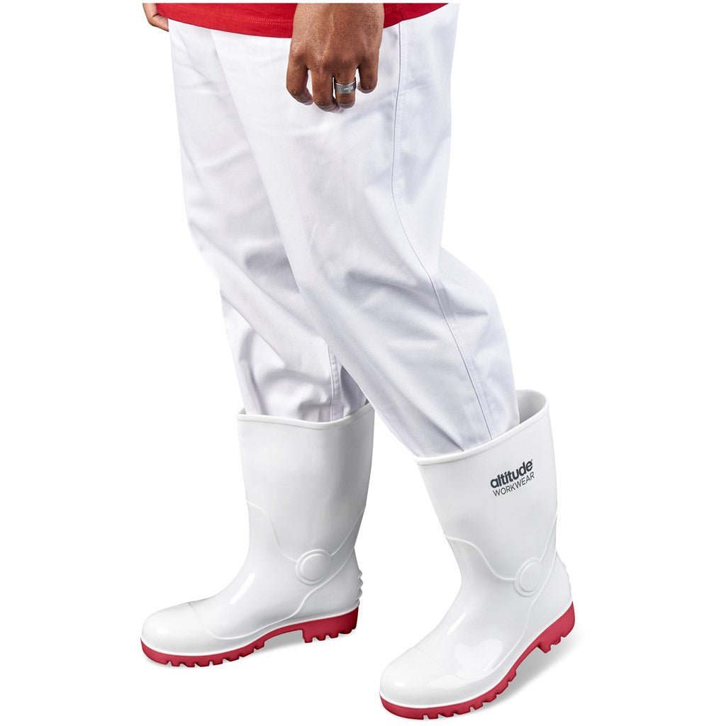 Hygiene Gumboot Non Steel Toe Cap for Safe Comfort - Brand your company Logo! Get a quote - Promo Lingo