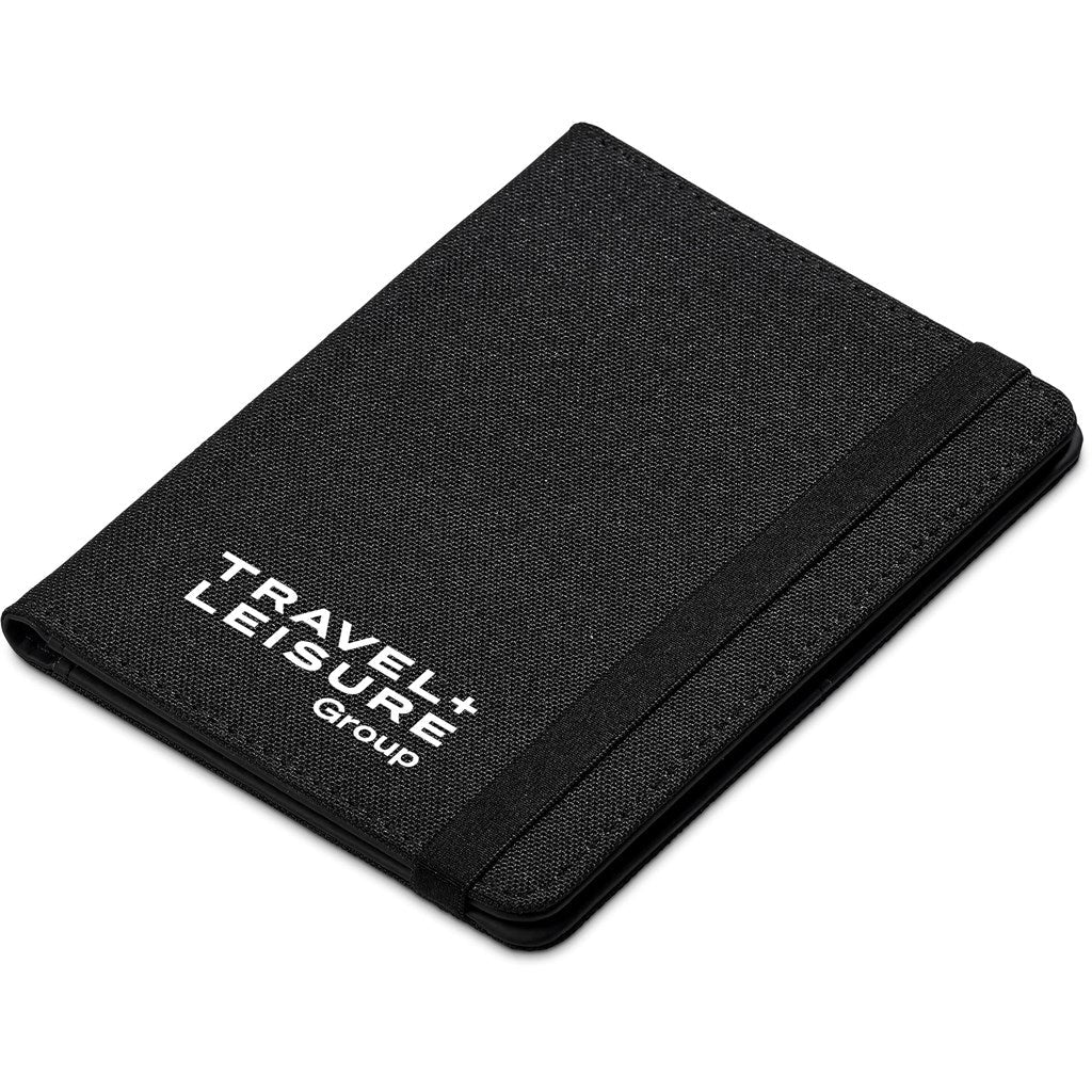 Jetset Recycled PET Passport Travel Wallet - Brand your company Logo! Get a quote - Promo Lingo