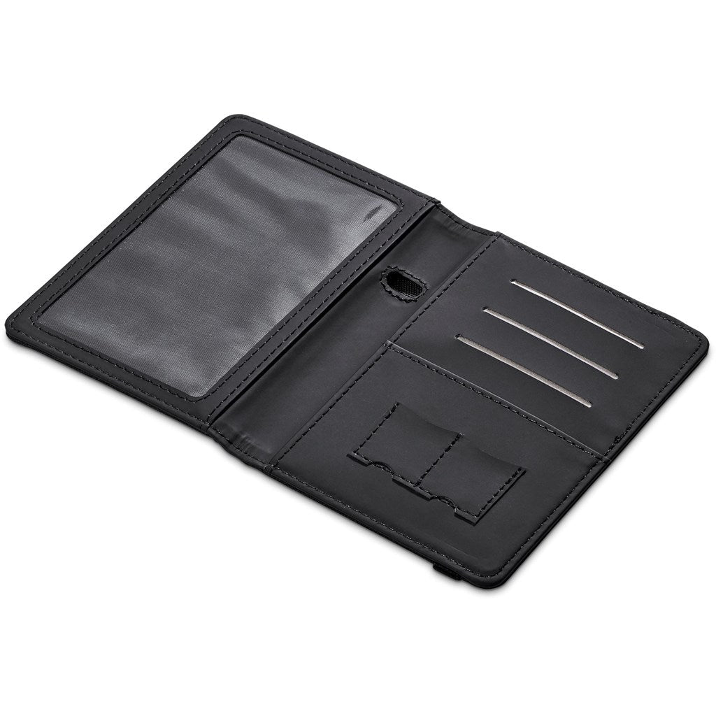 Jetset Recycled PET Passport Travel Wallet - Brand your company Logo! Get a quote - Promo Lingo