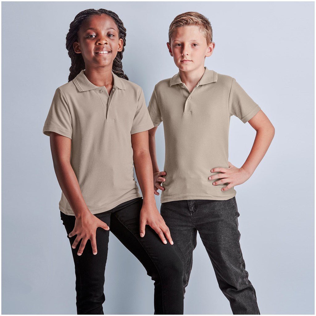 Kids Basic Pique Golf Shirt - Brand your company Logo! Get a quote - Promo Lingo