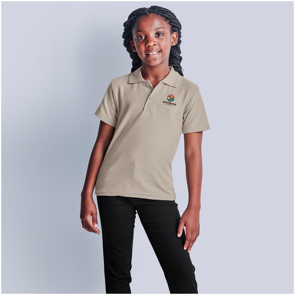 Kids Basic Pique Golf Shirt - Brand your company Logo! Get a quote - Promo Lingo